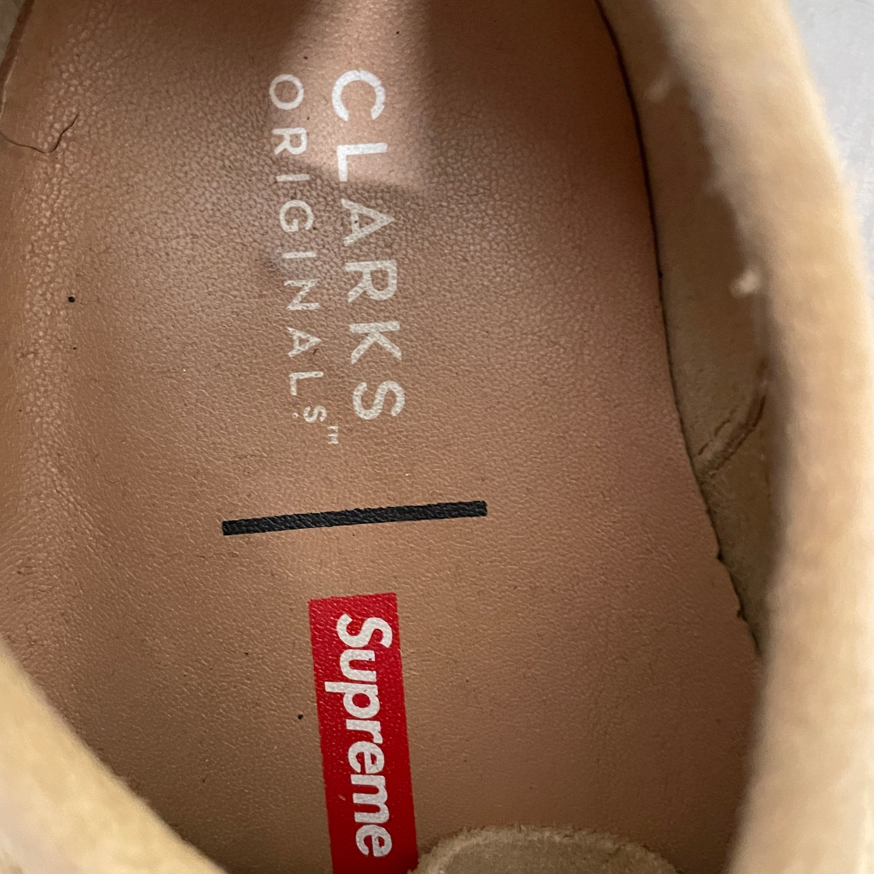 Supreme/Clarks/Loafers/US 9/Suede/BEG/WALLABEE WESTERN view 4