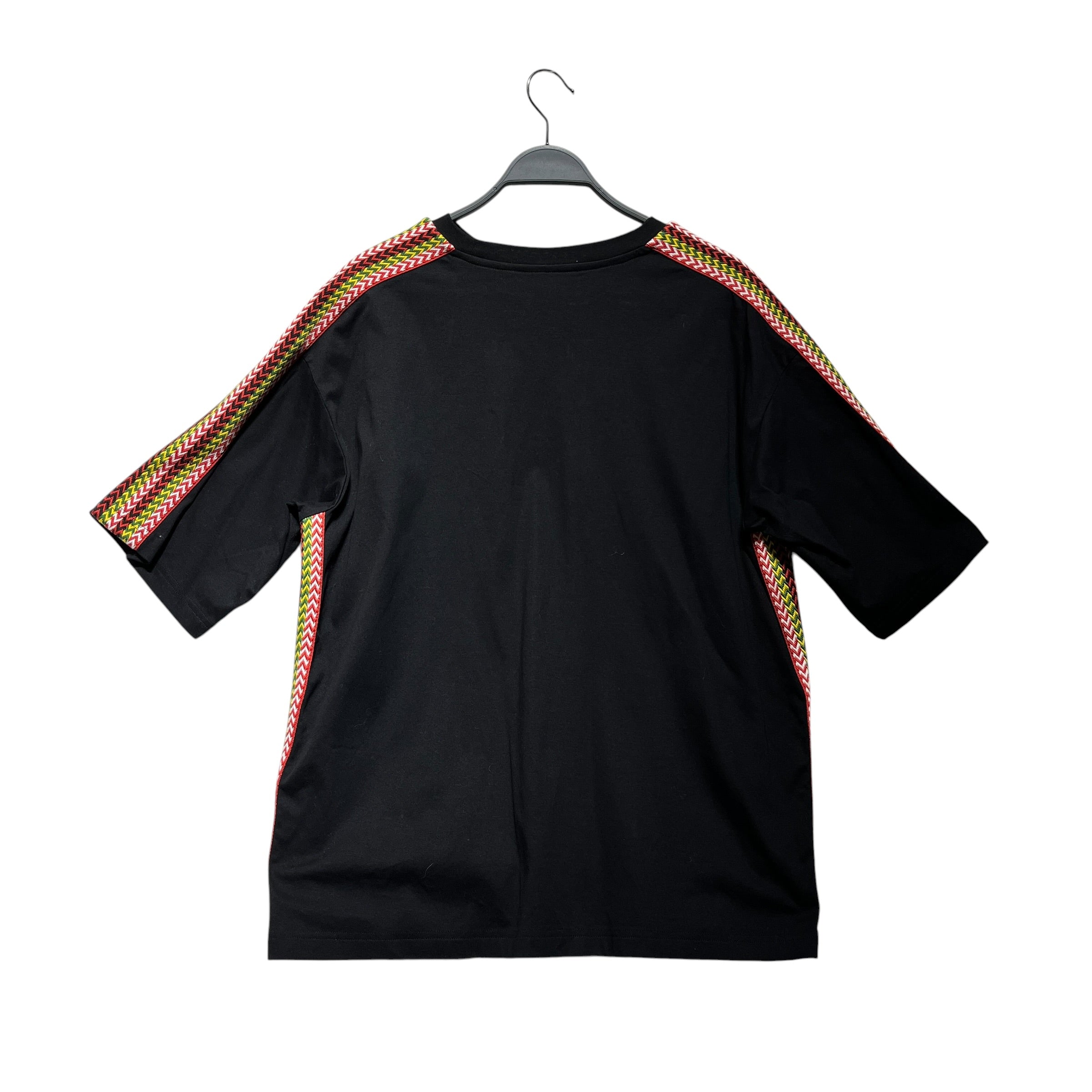 LANVIN/T-Shirt/Cotton/BLK/side curb view 2