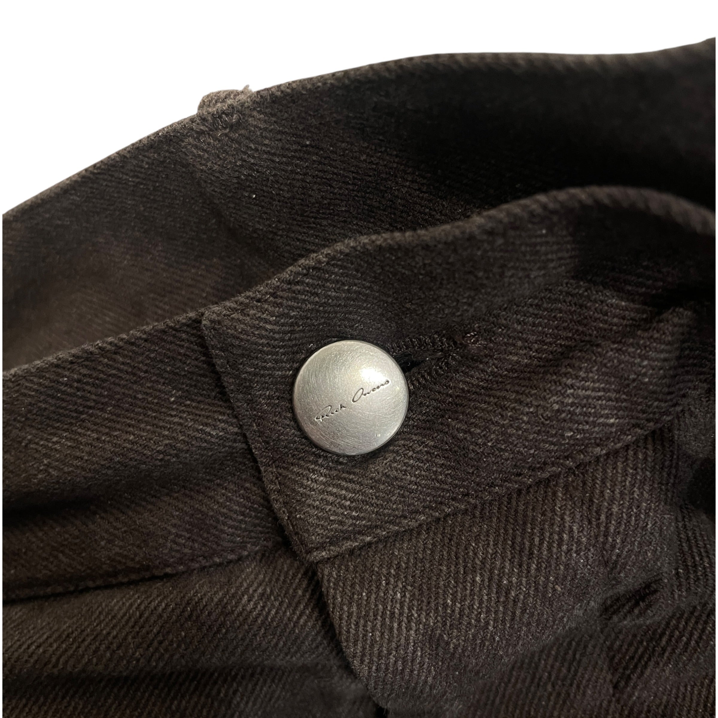 Rick Owens/Bootcut Pants/36/Cotton/BRW/BOLAN BOOTCUT PANTS view 5