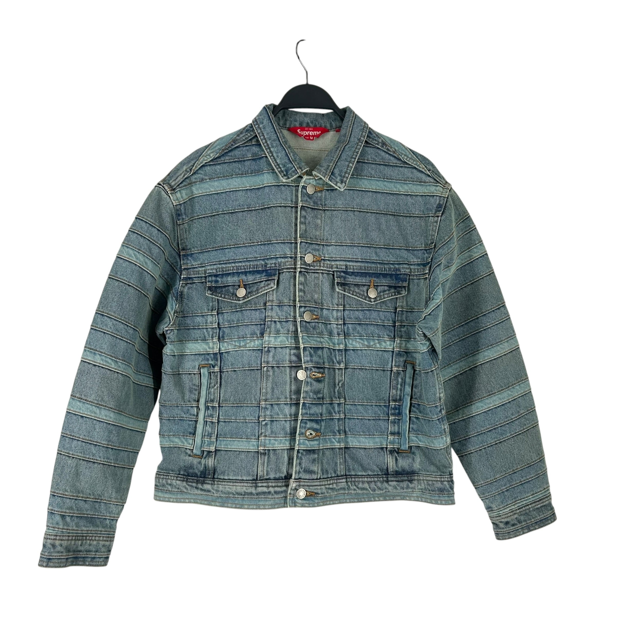 Supreme/Denim Jkt/M/Denim/BLU/LAYERED DENIM TRUCKER view 1