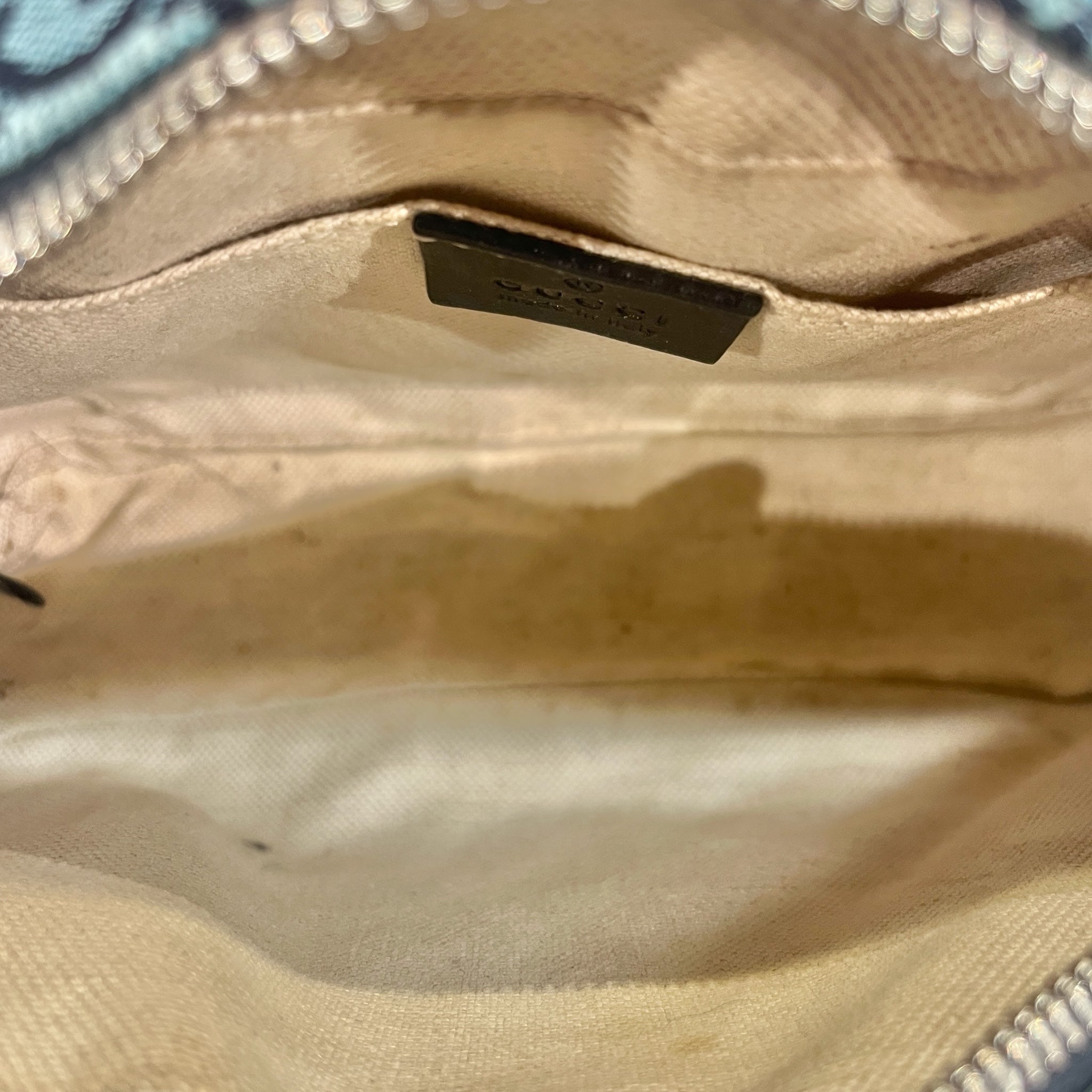 GUCCI/Cross Body Bag/Cotton/BLU/EO34492408 view 4