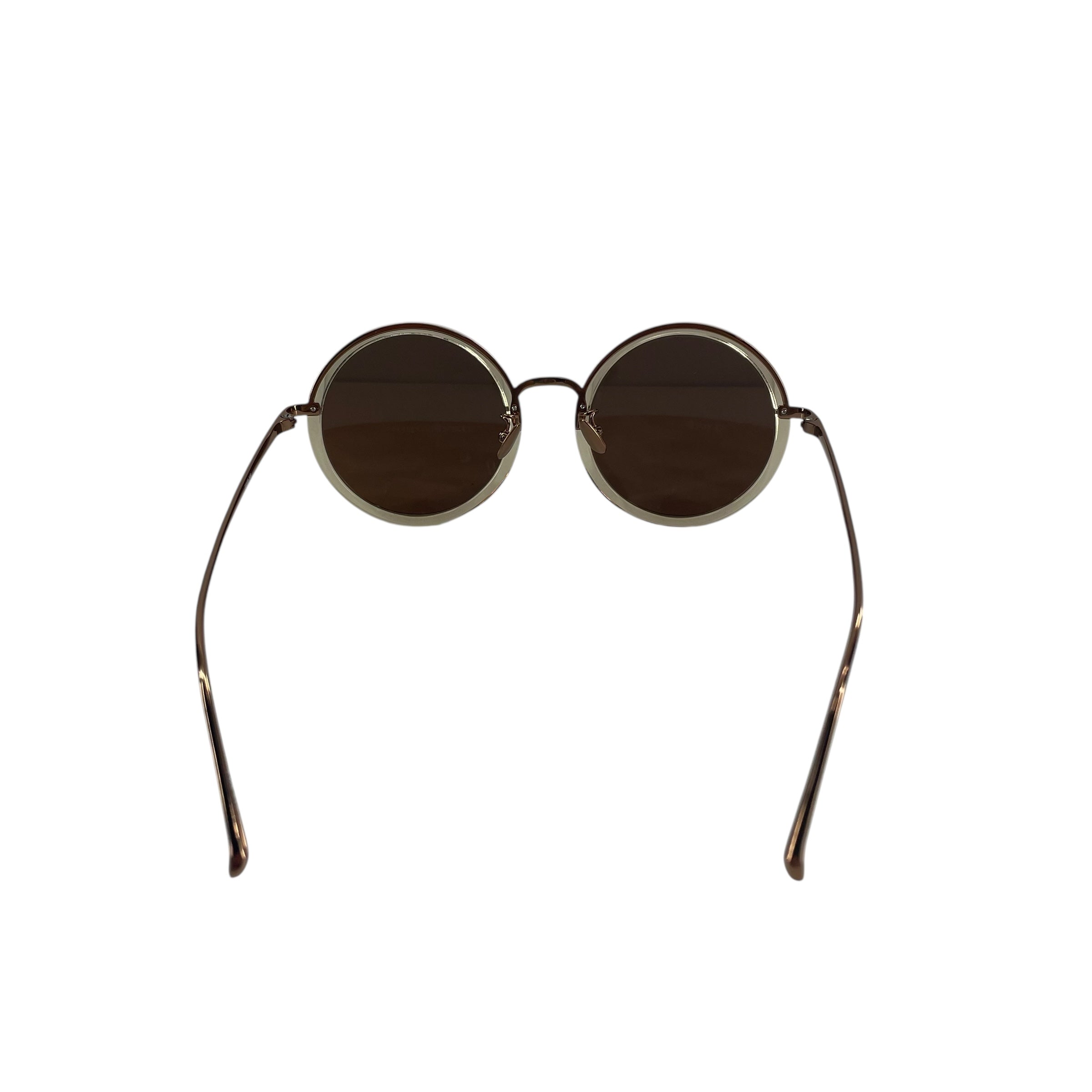 LINDA FARROW/Sunglasses/Plastic/BRW/JOHN LENNON view 4