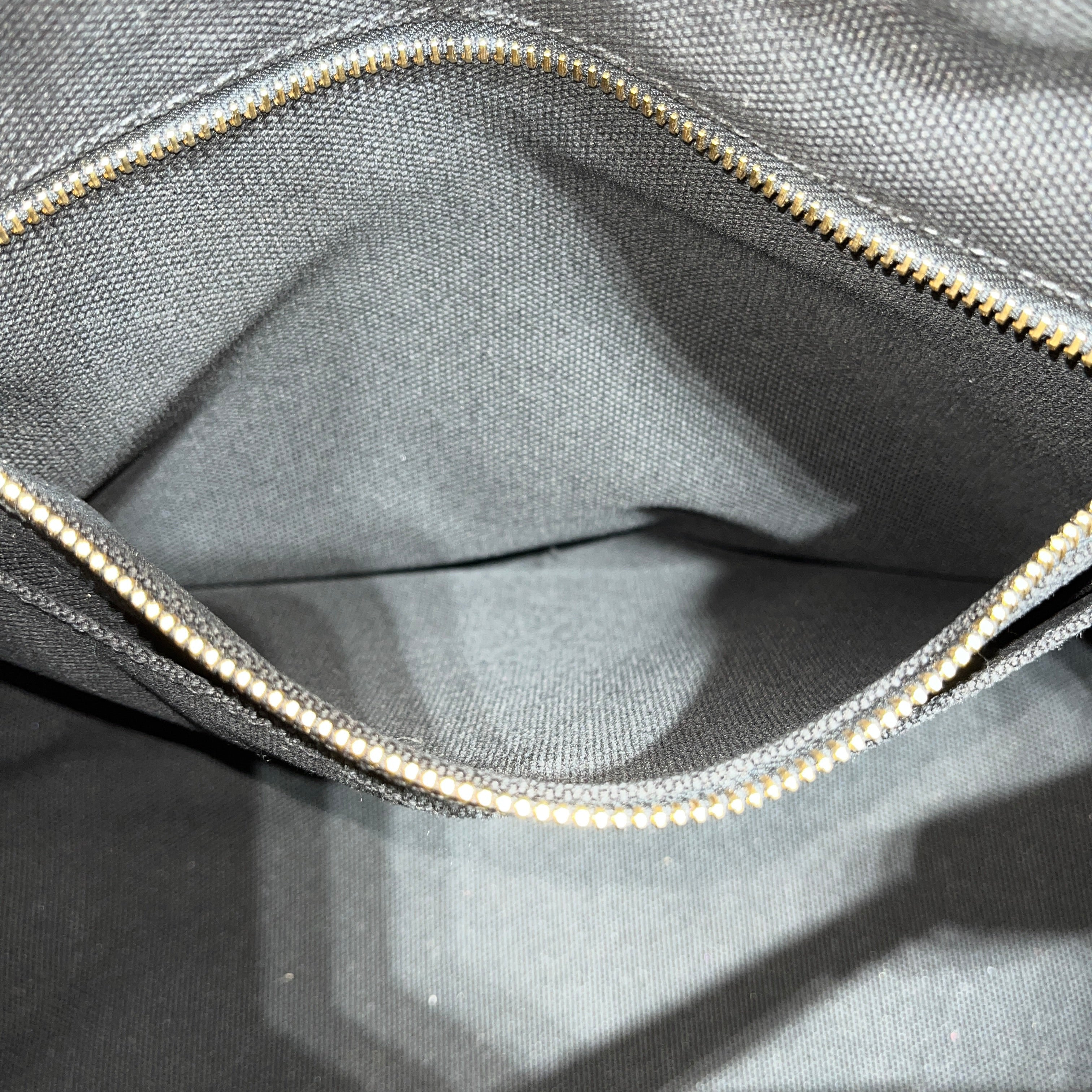 PRADA/Tote Bag/Cotton/BLK/jewled/ canapa canvas view 6