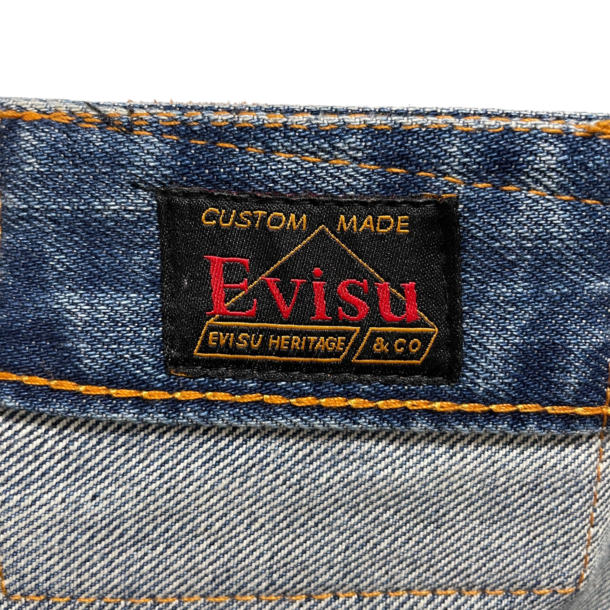 EVISU/Bootcut Pants/34/Denim/BLU/ view 4