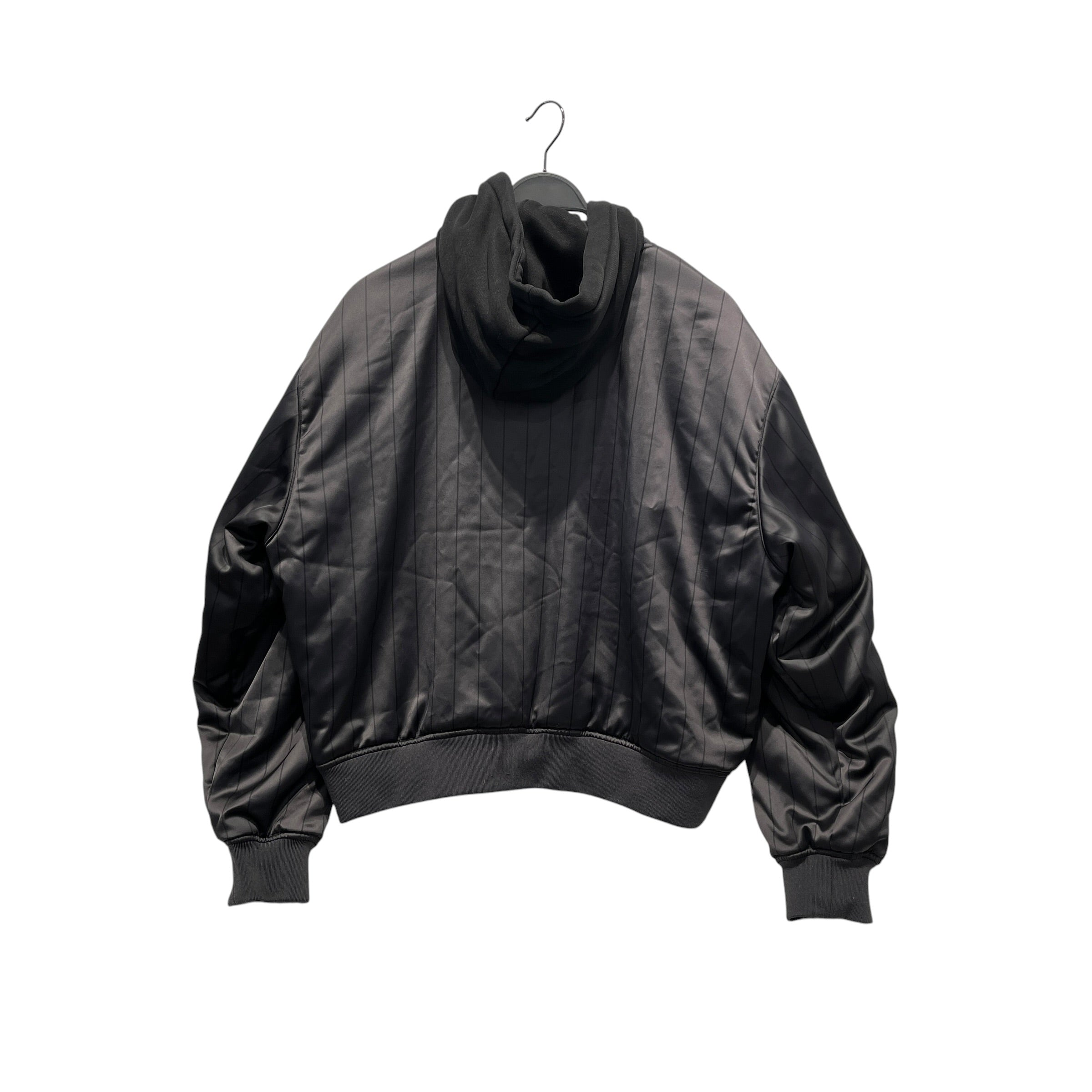 KITH/Jacket/L/Nylon/GRY/bomber striped jkt view 2
