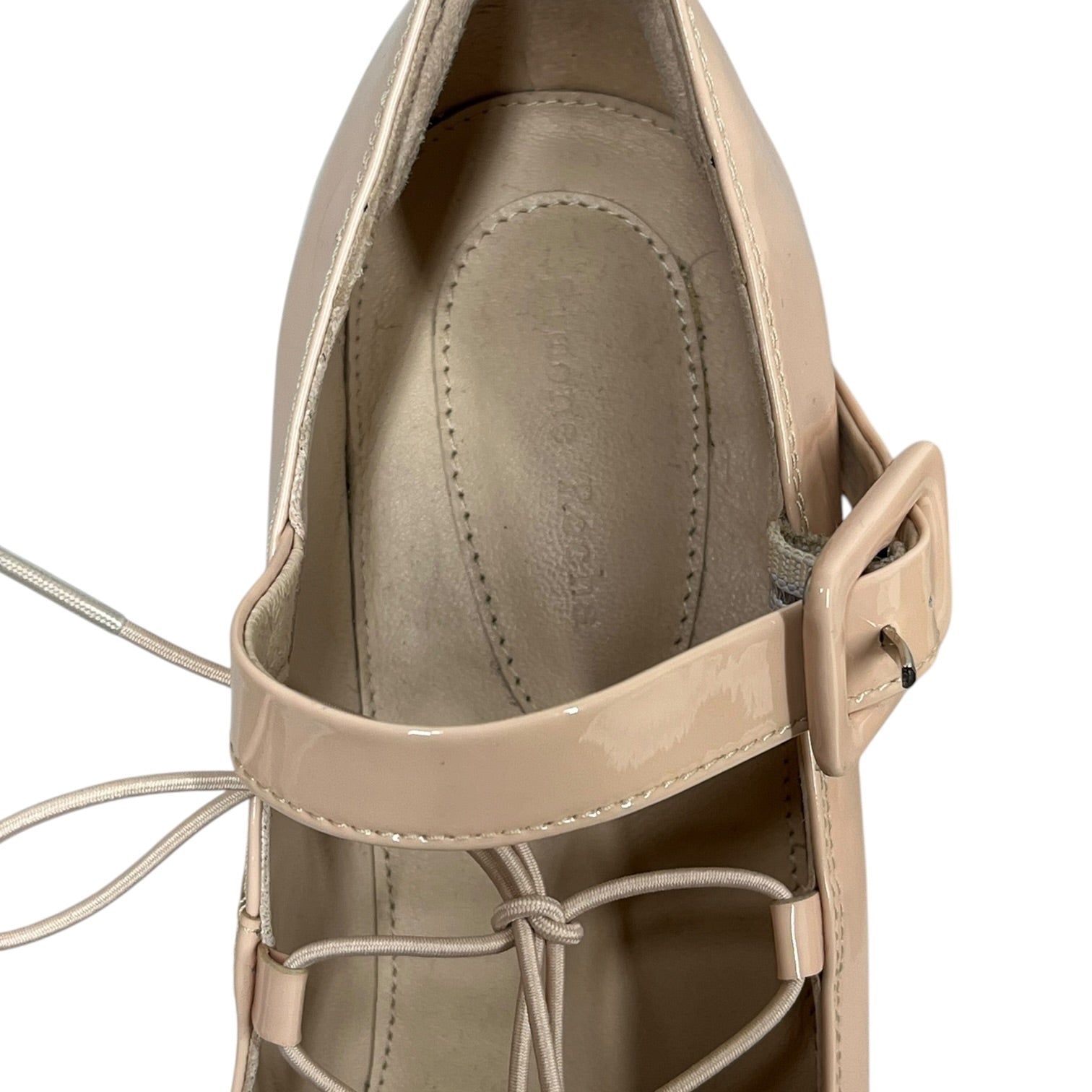 SIMONE ROCHA/Heels/EU 37/Leather/PNK/BALLET PUMPS view 4