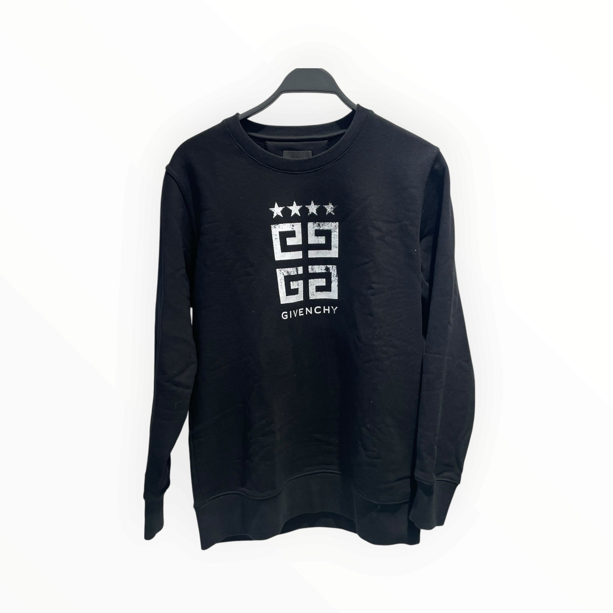 GIVENCHY/Sweatshirt/XS/Cotton/BLK/4G STARS view 1