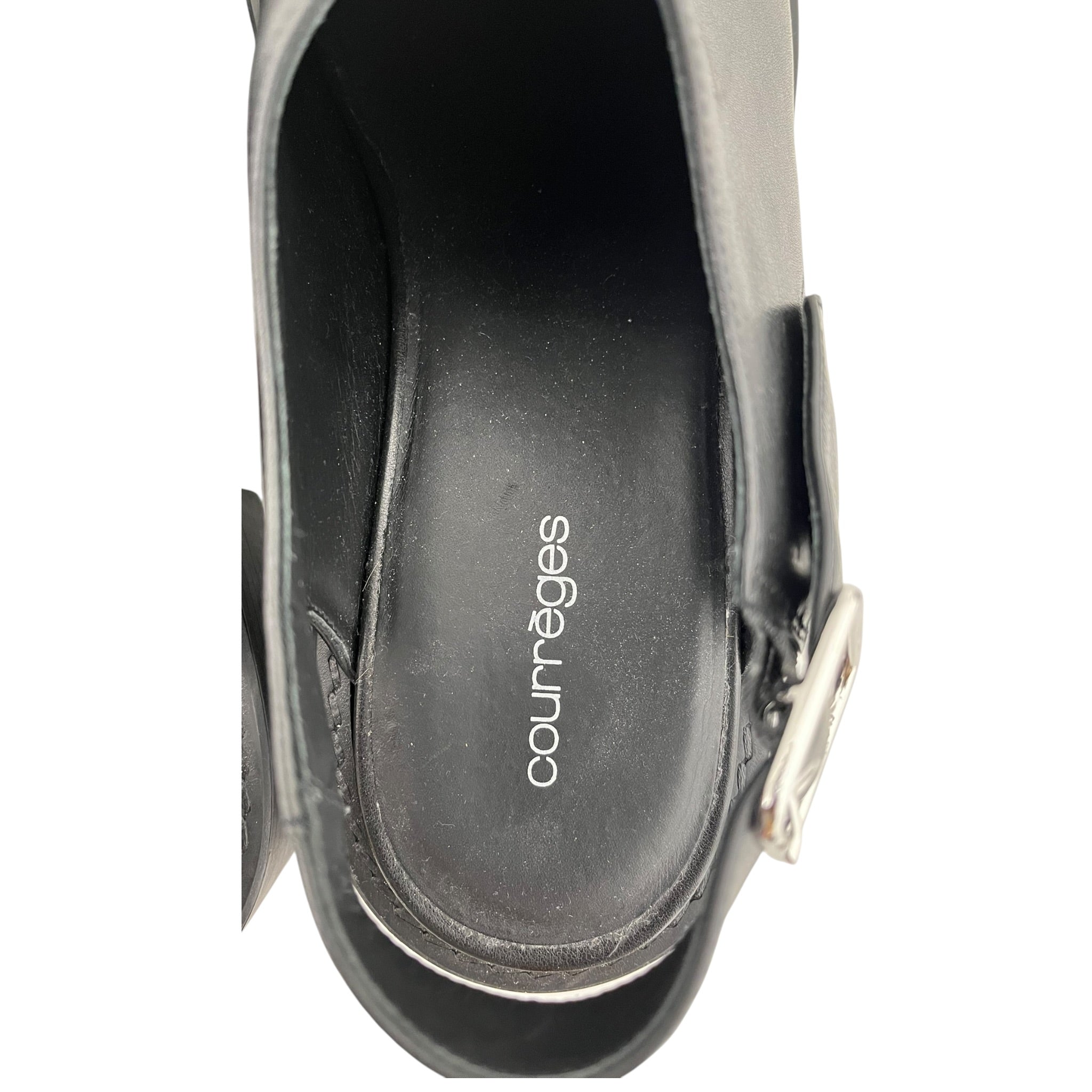 Courreges/Loafers/EU 44/Leather/BLK/GOGO CLOGS view 8