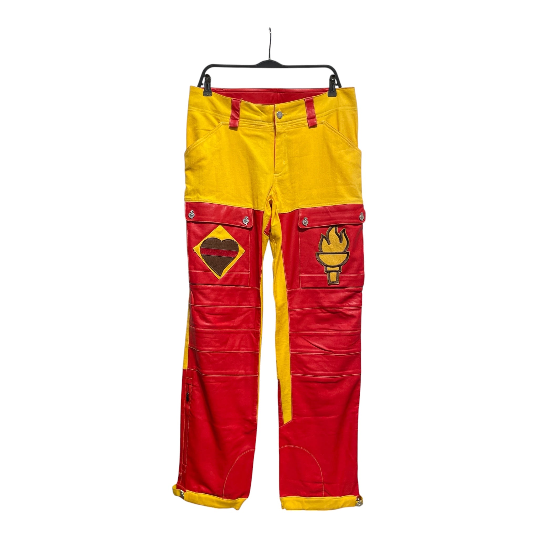 WHEN SMOKE CLEARS/Pants/34/Denim/YEL/ view 1