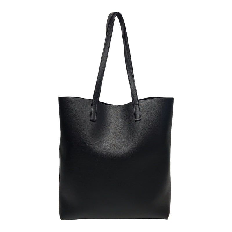 YVES SAINT LAURENT/Tote Bag/Leather/BLK/