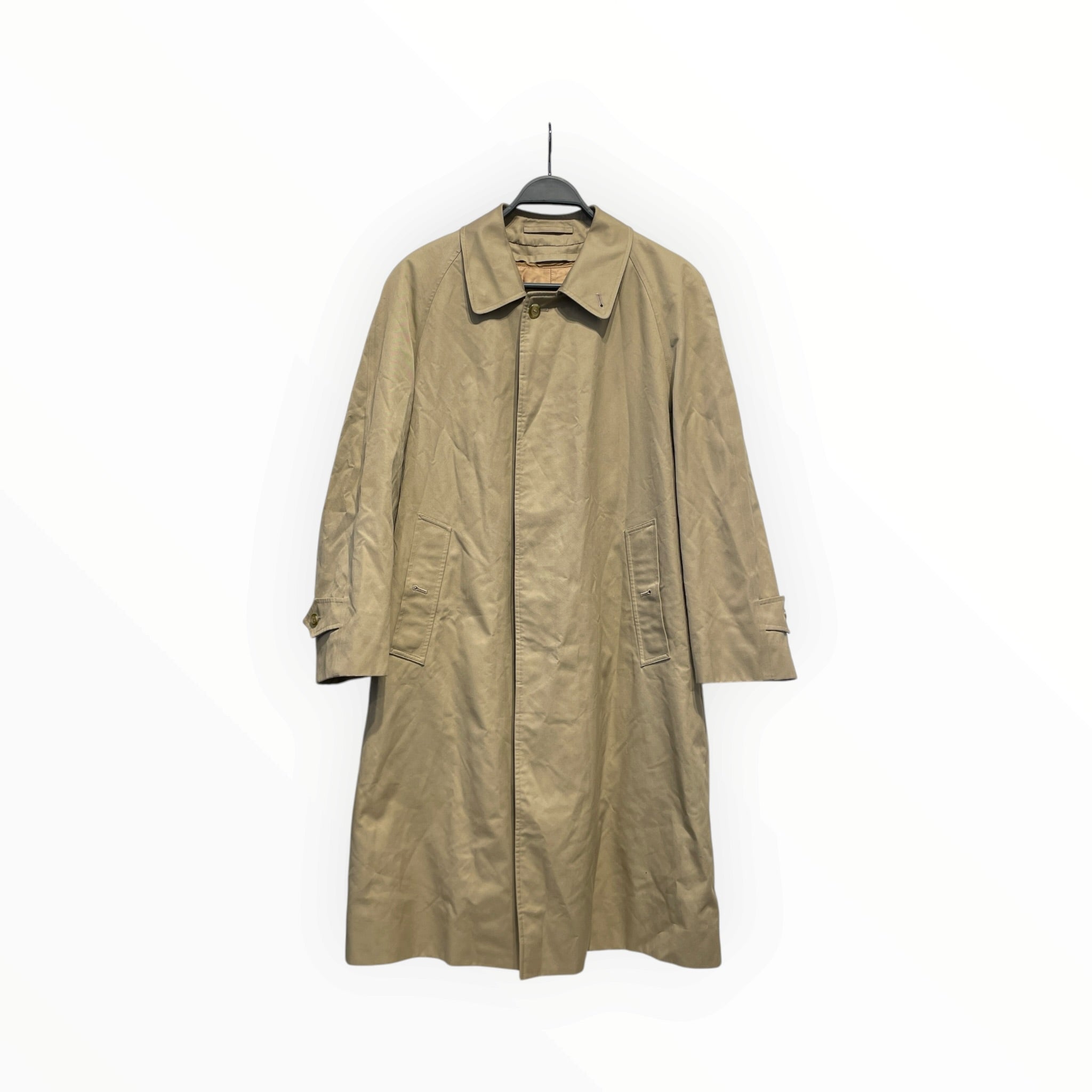 BURBERRYS/Jacket/M/Cotton/BEG/TRENCH PLAID LINING view 1