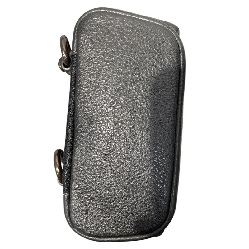 COACH/Cross Body Bag/Leather/BLK/