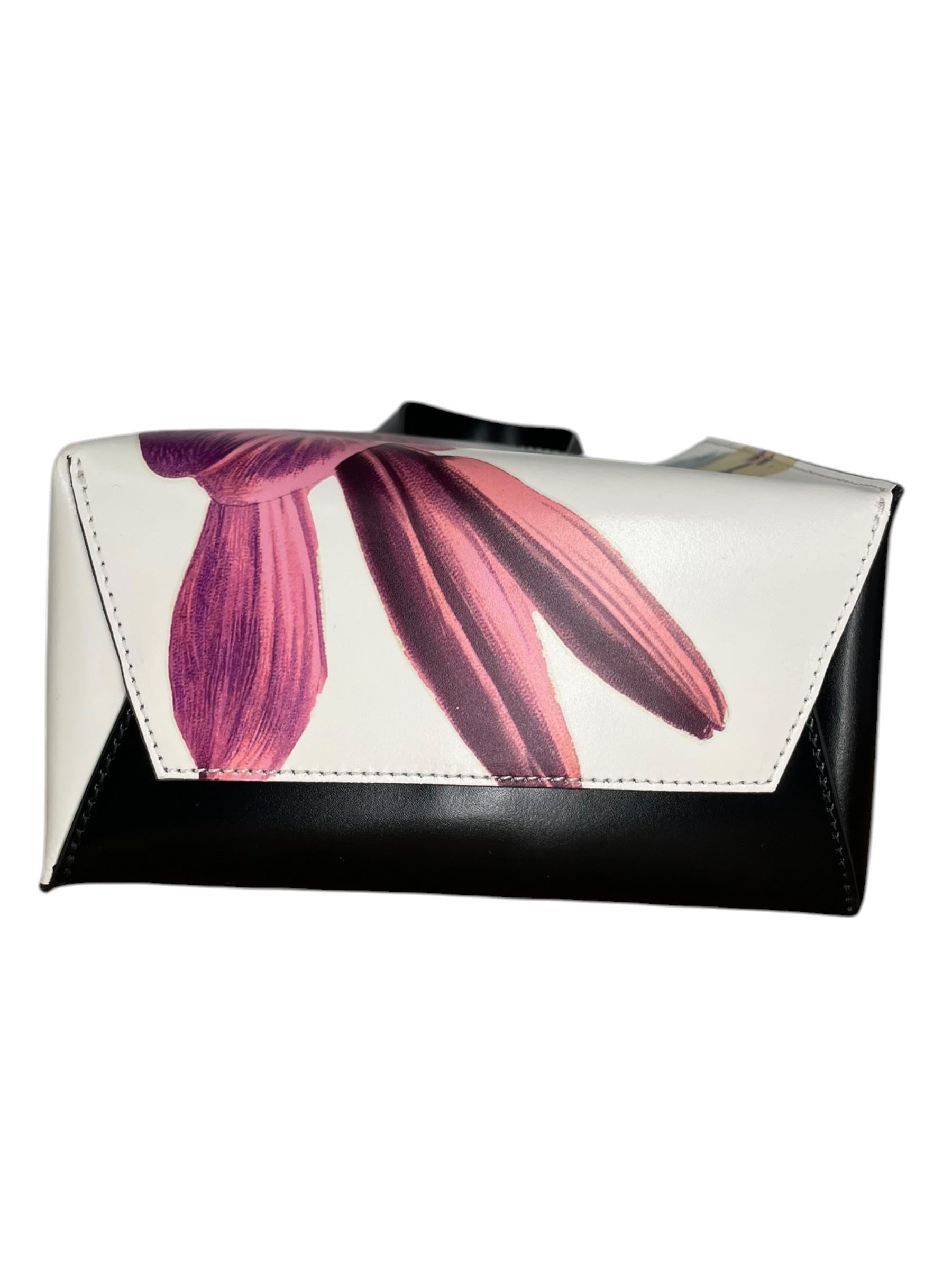 MARNI/Pouch/Floral Pattern/Leather/BLK/FLORAL BUCKET CROSSBODY view 3