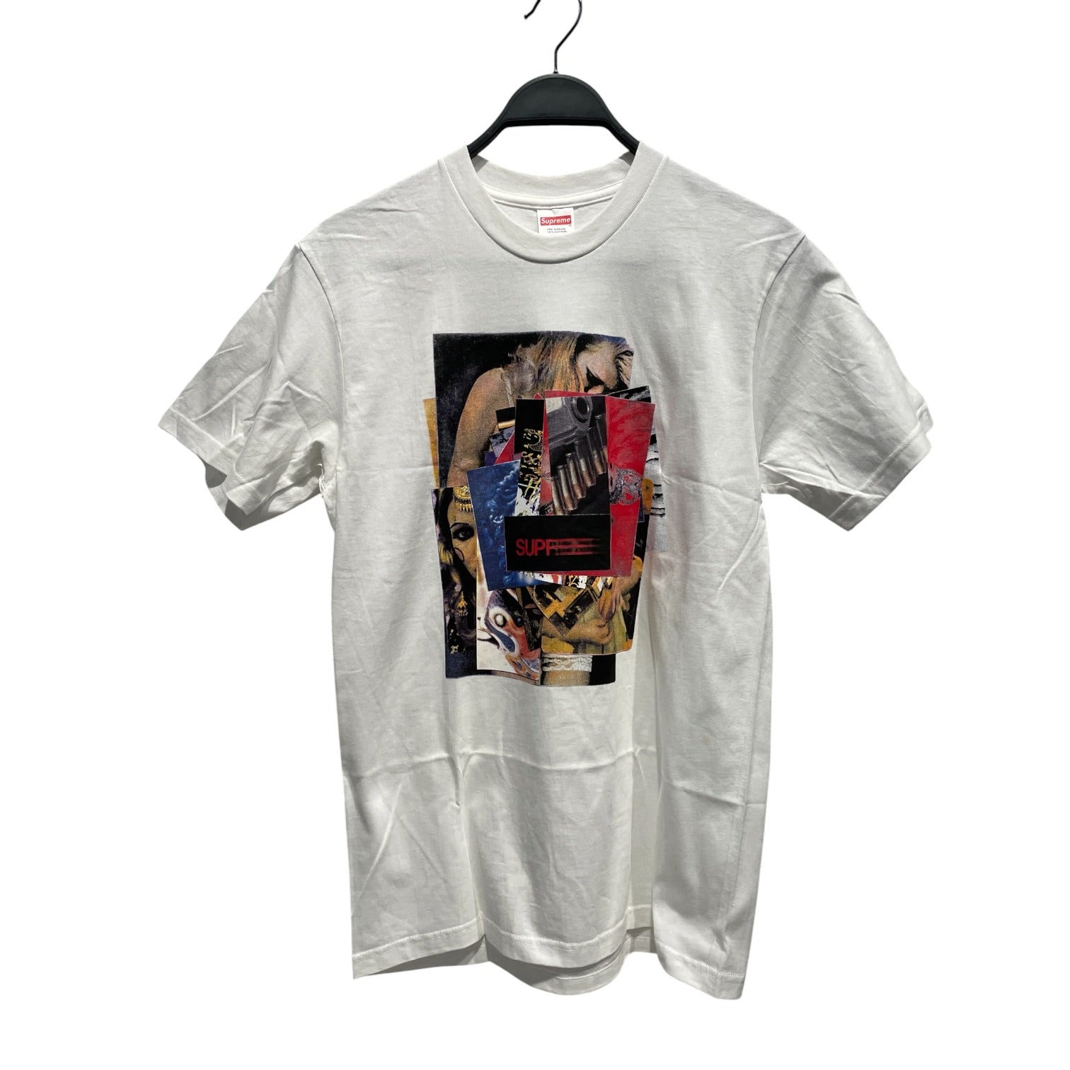Supreme/T-Shirt/S/Cotton/WHT/Stack Tee view 1