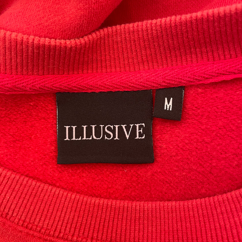 ILLUSIVE /Sweatshirt/M/Cotton/RED/