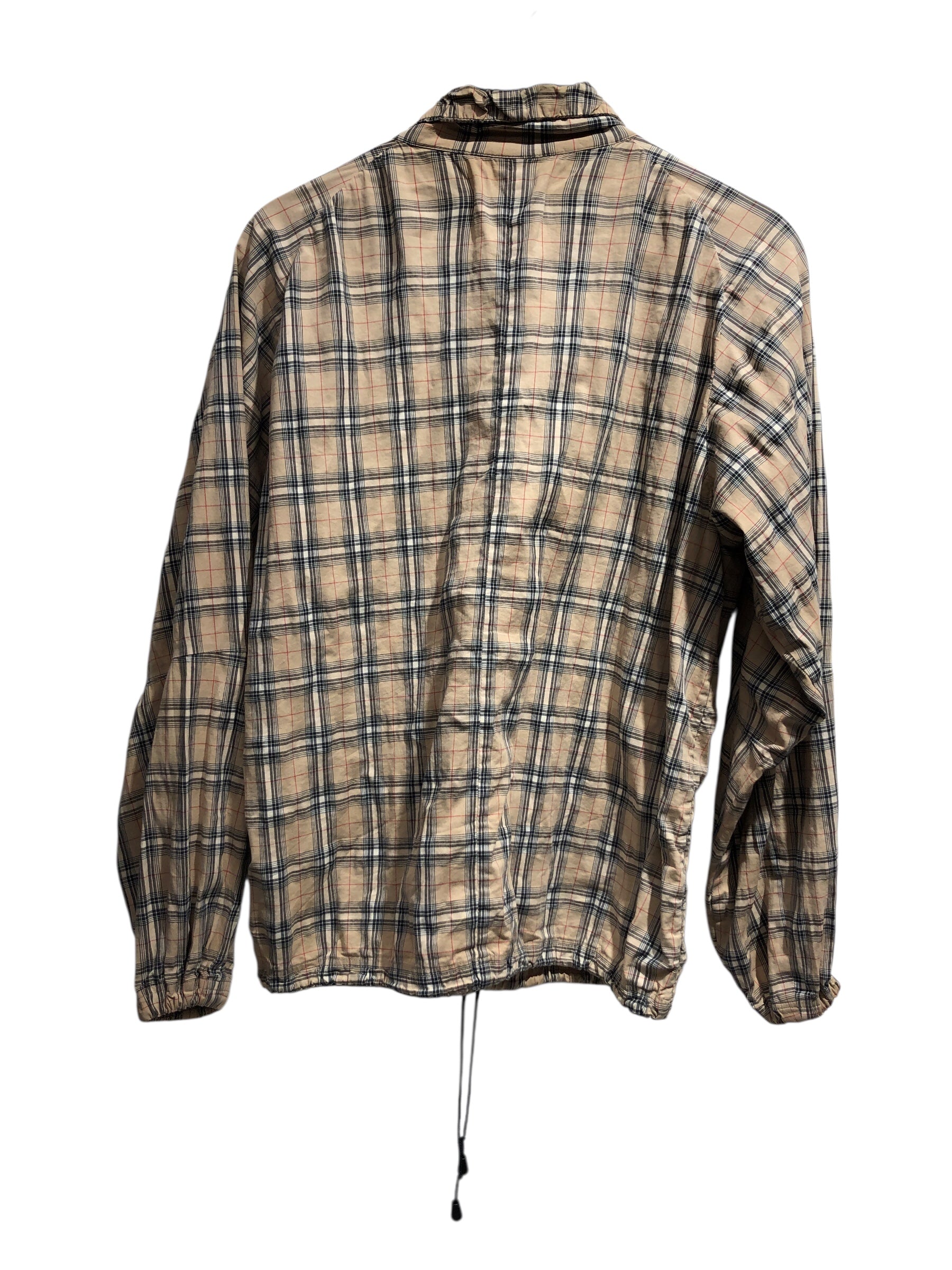 NUMBER (N)INE/Jacket/2/Cotton/BEG/Plaid/DRAWSTRING WAIST view 2