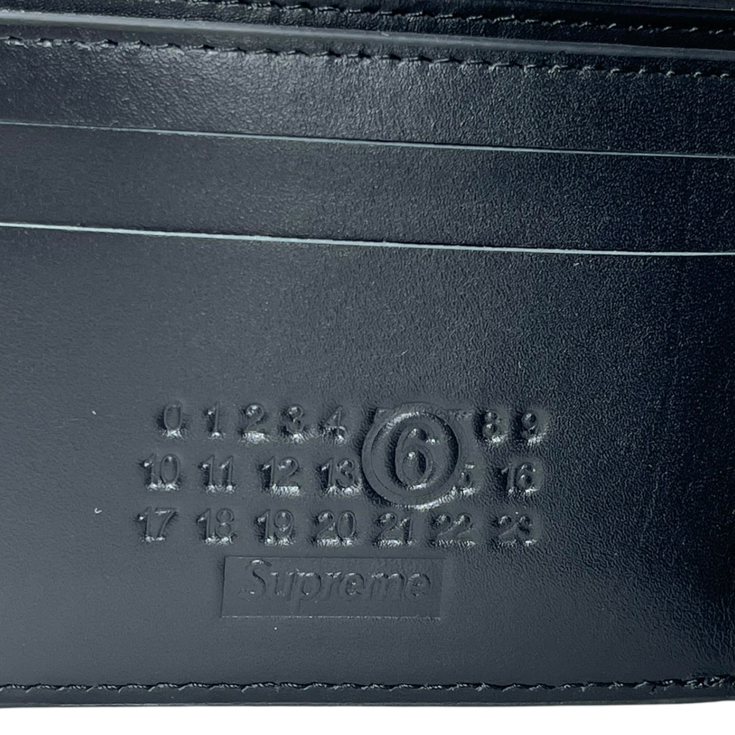 MM6/Supreme/Bifold Wallet/All Over Print/WHT/M's/RECEIPT WALLET view 4
