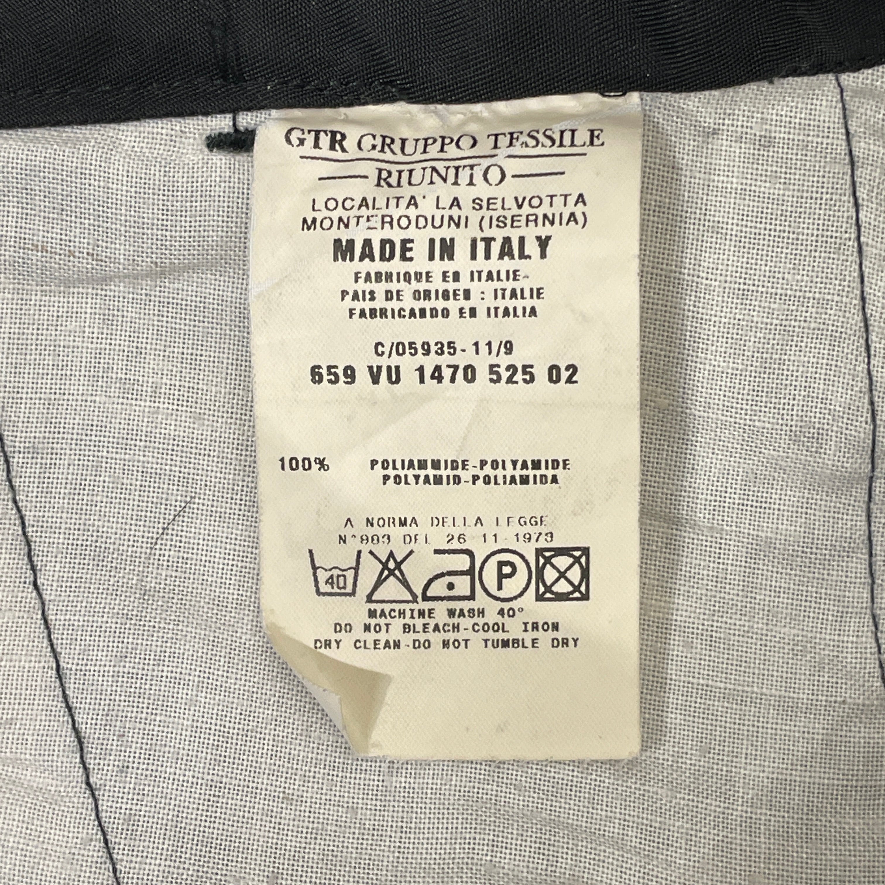 Vivienne Westwood/Shorts/56/Polyester/BLK/ZIPPER BACK SHORTS view 4