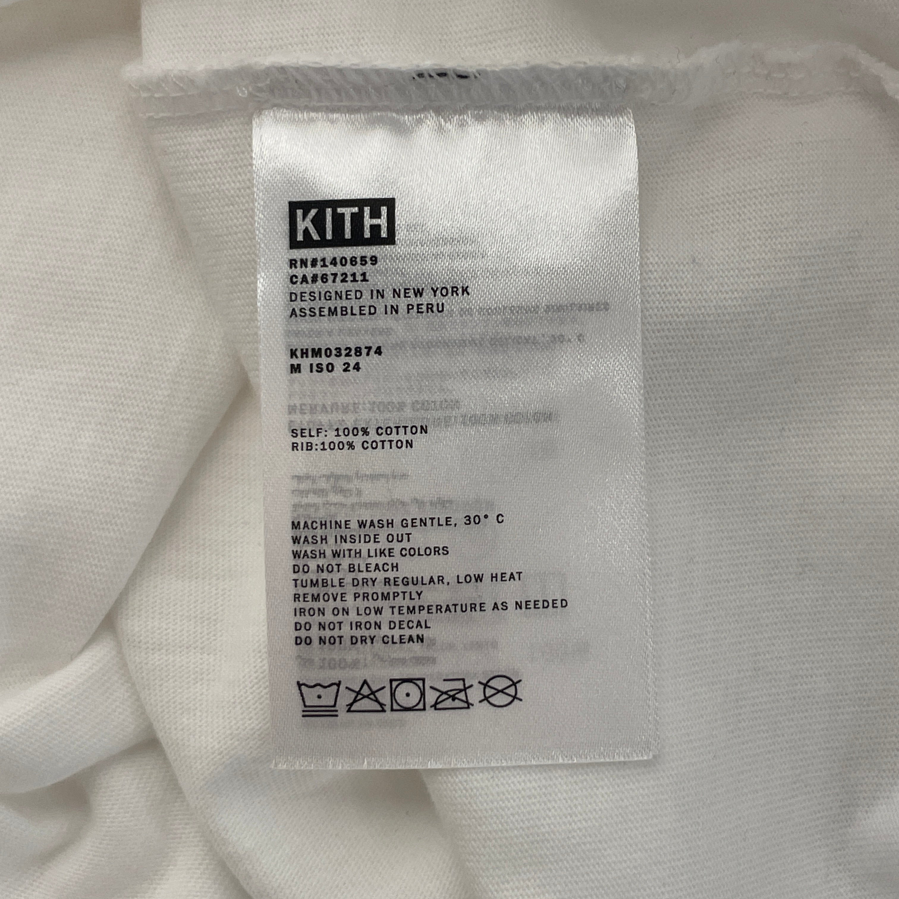 KITH/T-Shirt/M/Cotton/WHT/1996 view 4