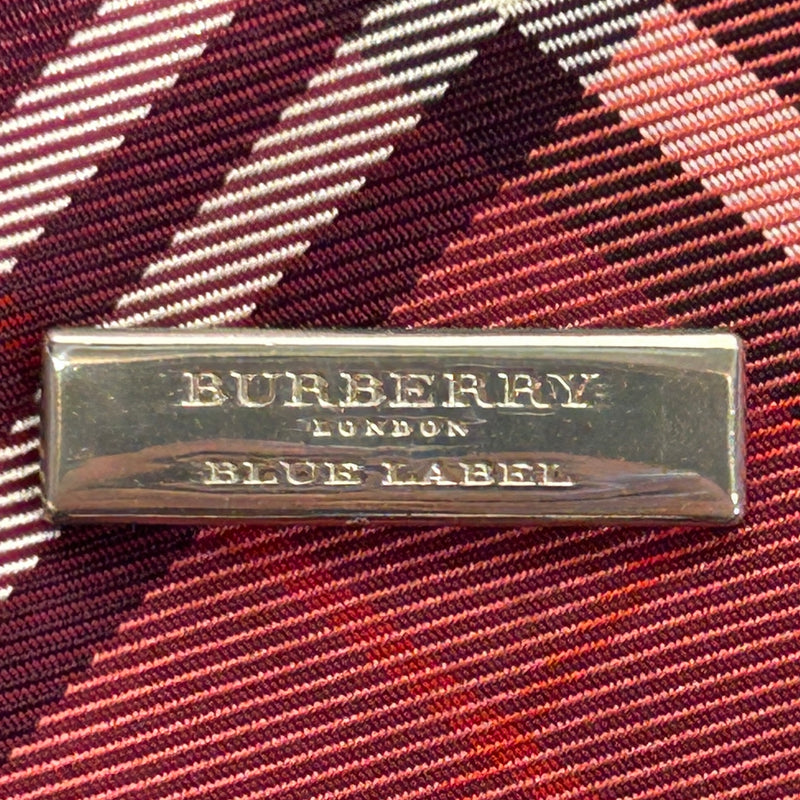 BURBERRY BLUE LABEL/Tote Bag/S/Plaid/Nylon/RED/Nova Check