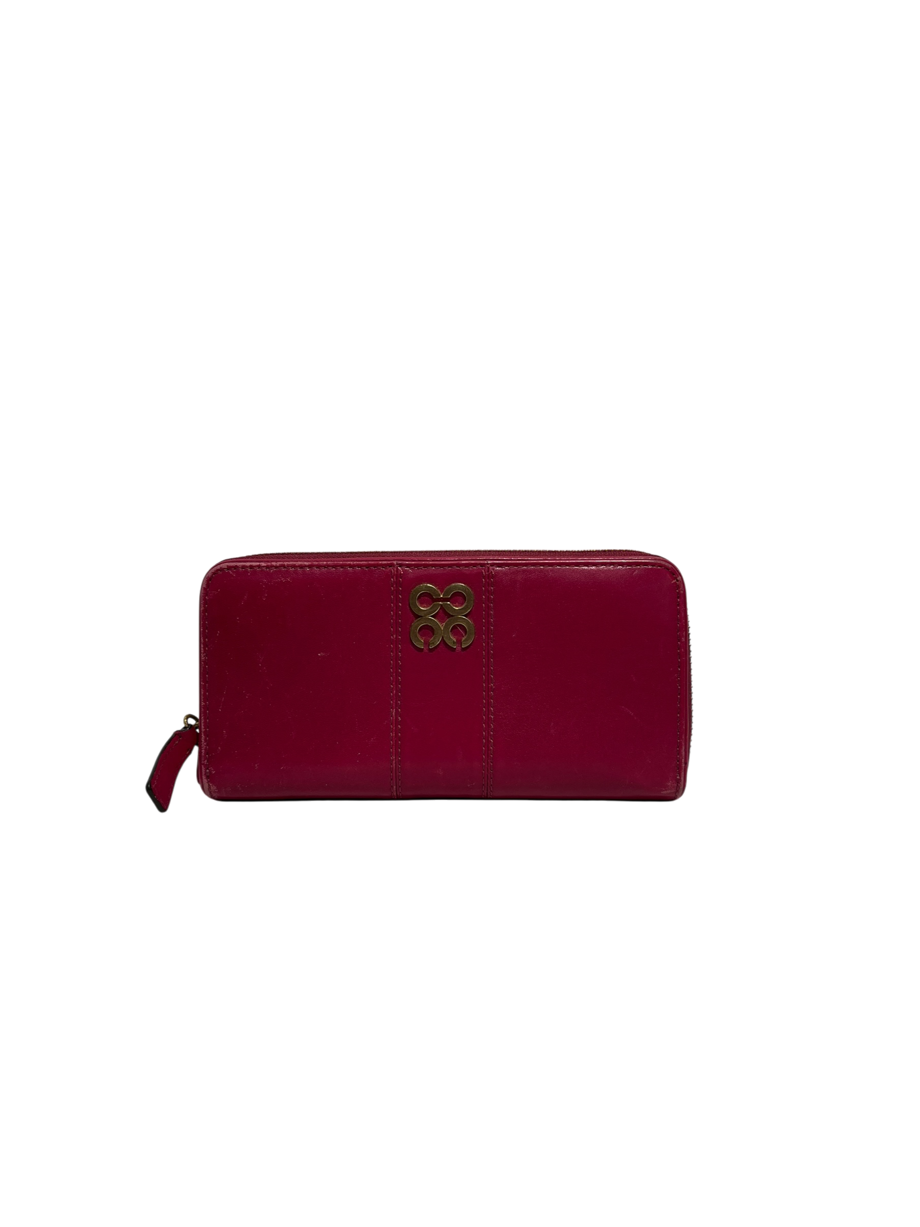 COACH/Long Wallet/Leather/PNK/L's/ view 1