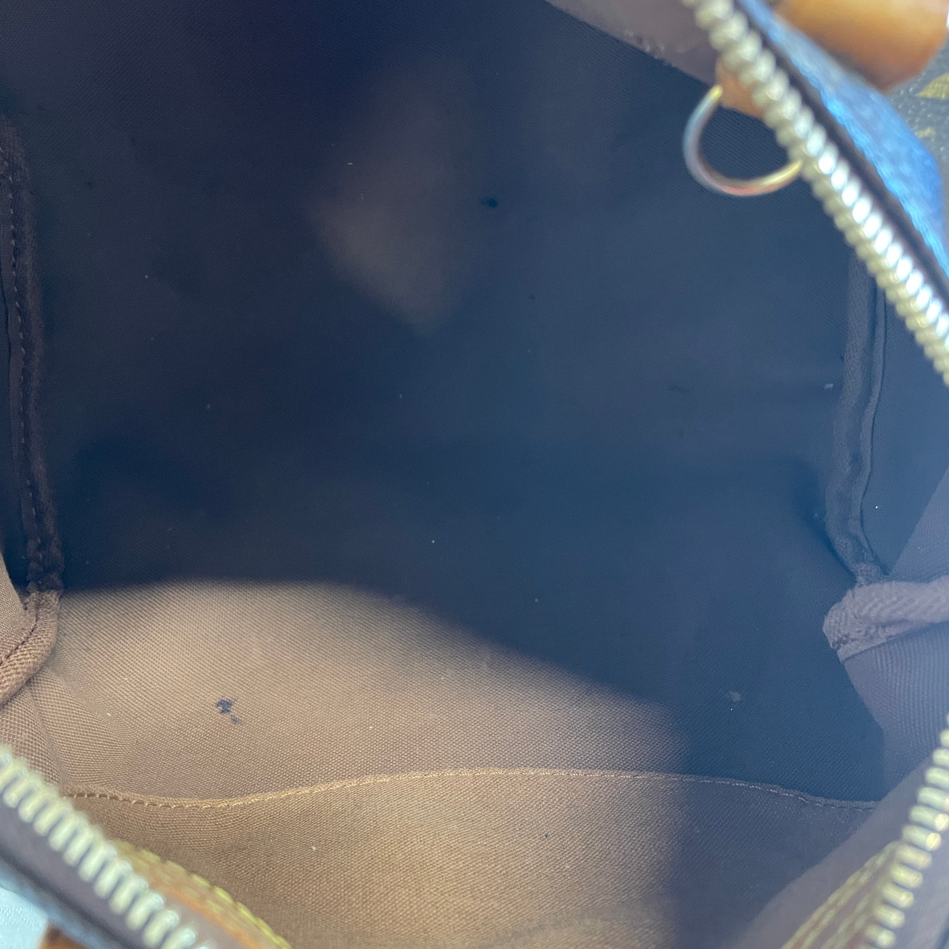 LOUIS VUITTON/Hand Bag/Monogram/Leather/BRW/7MRTCMB/BOWLER BAG view 4