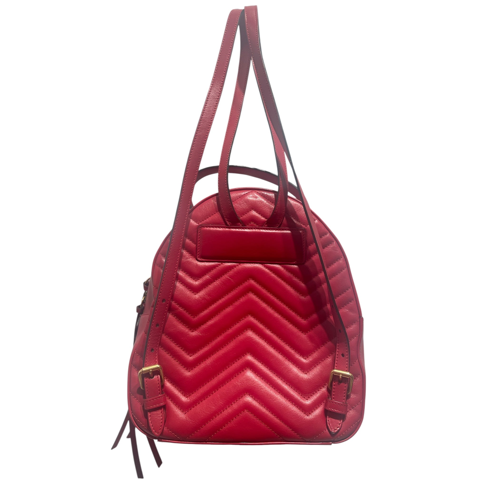 GUCCI/Backpack/RED/GG MARMOT RED BACKPACK view 2