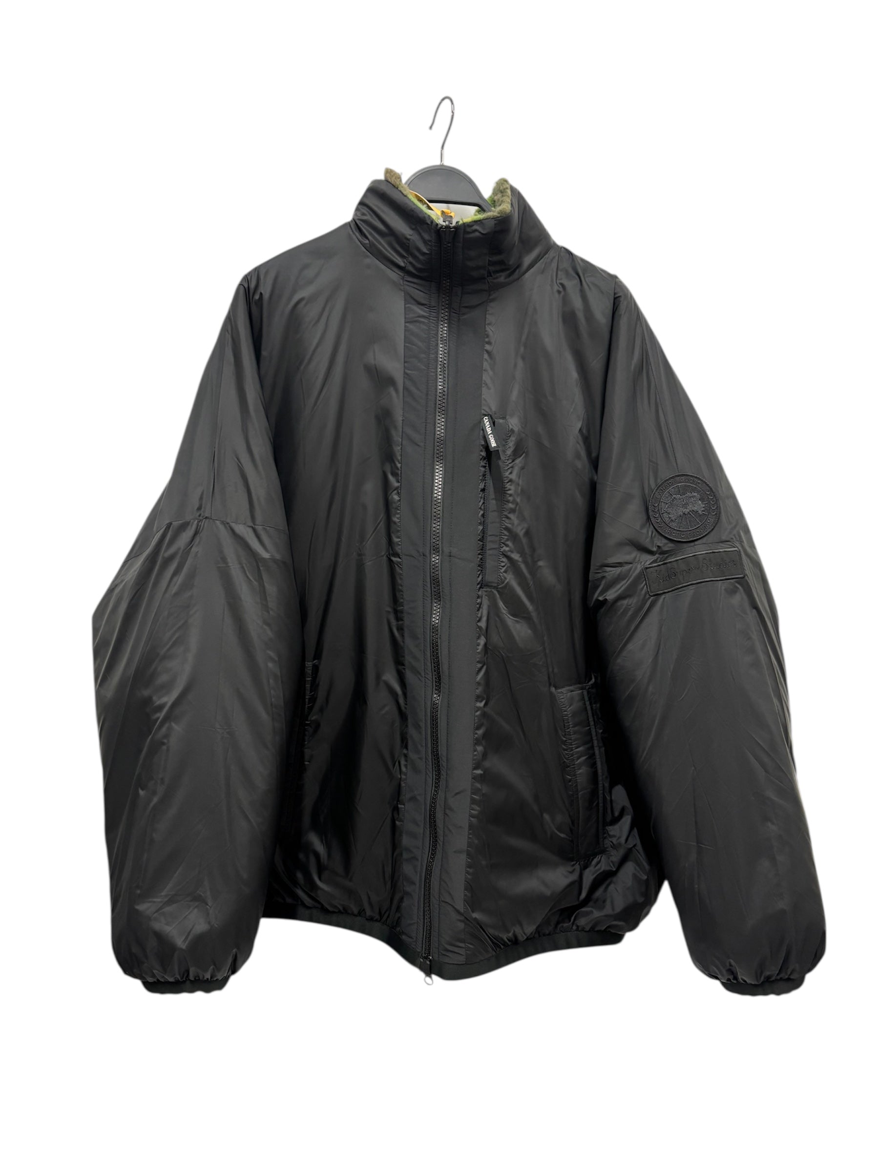 CANADA GOOSE/KIDSUPER STUDIOS/Coat/M/Cotton/MLT/Camouflage/EARTHTONEFLEECE view 3