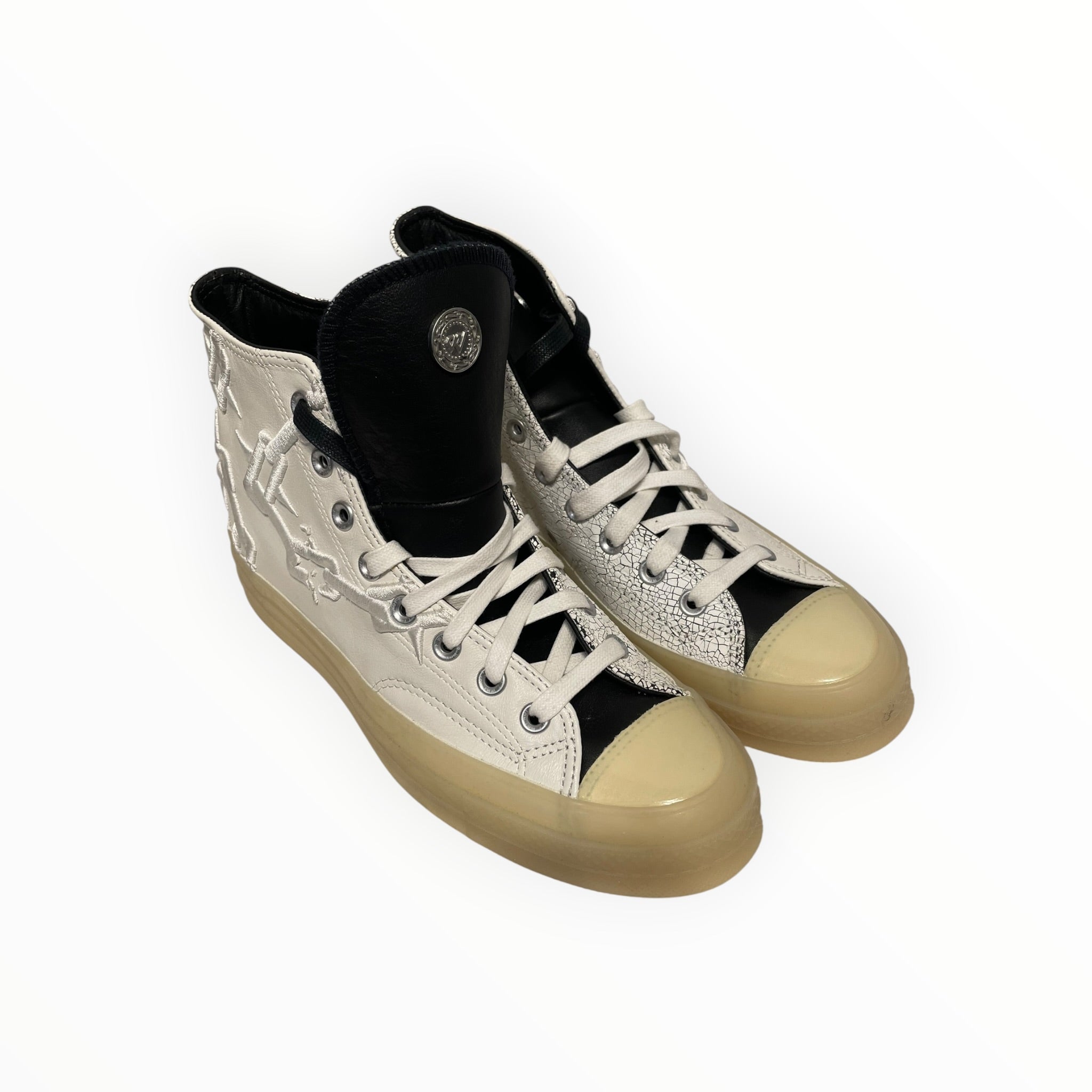 NIKE/Hi-Sneakers/US 9/Cotton/WHT/Converse Russell Westbrook view 1