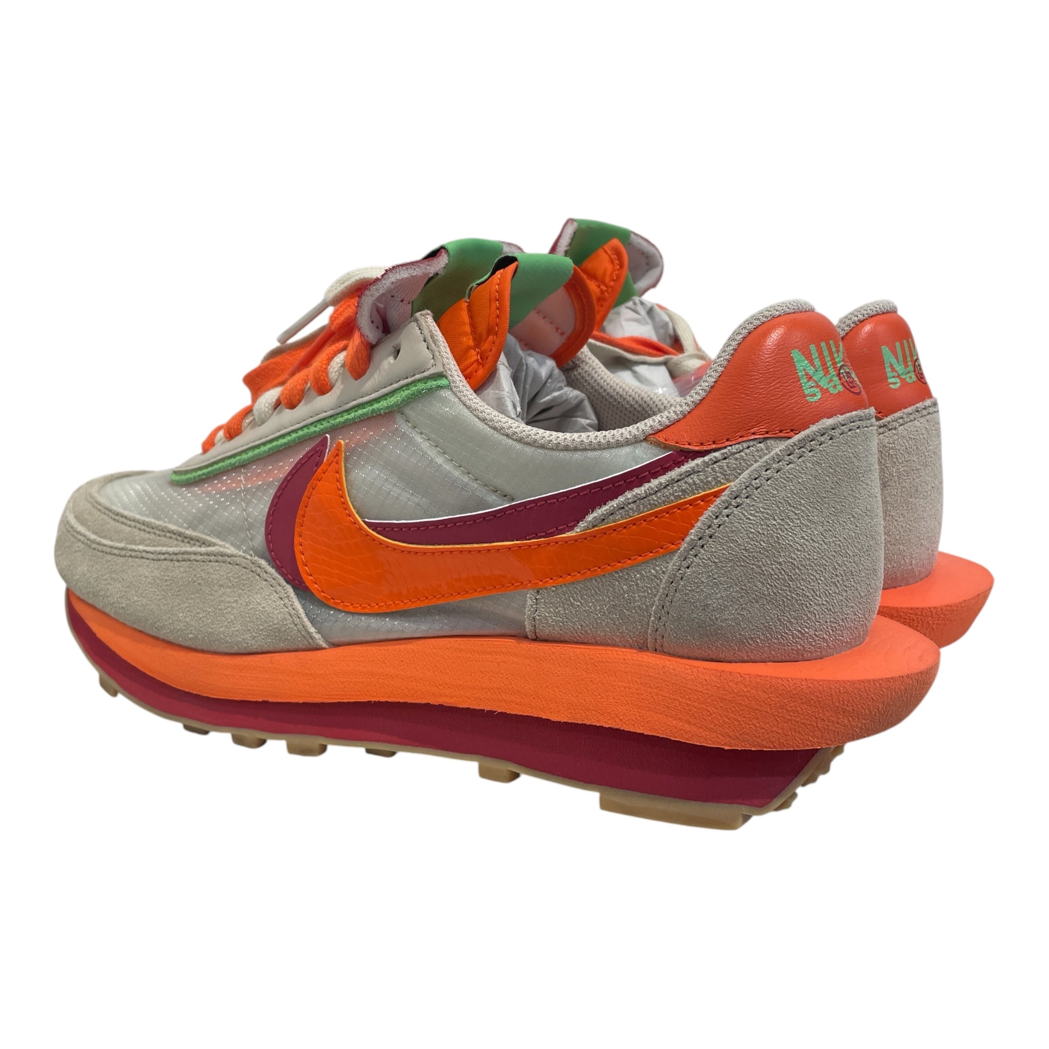 NIKE/LD WAFFLE/Low-Sneakers/US 10.5/Cotton/CRM/DH1347-100 view 2