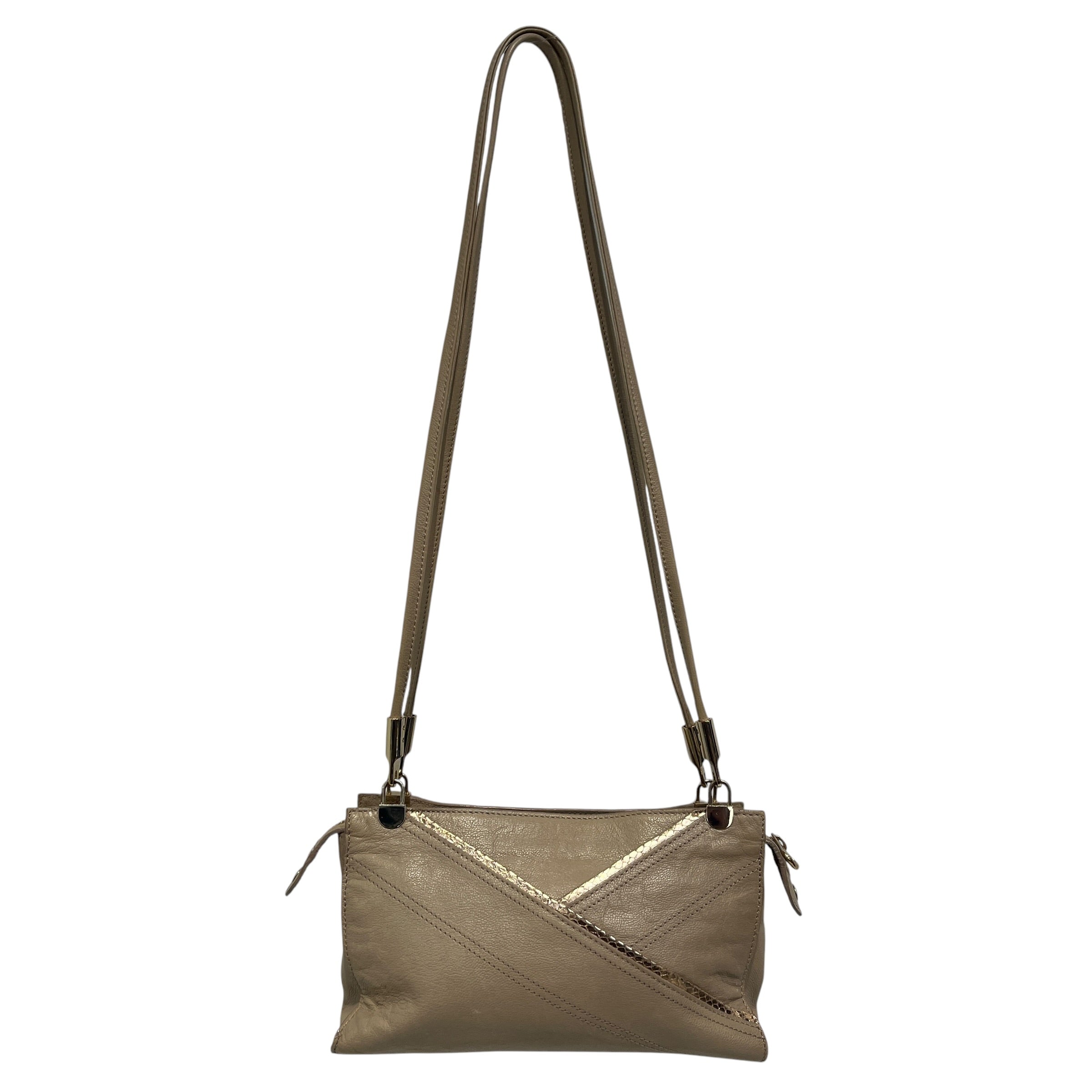 SEE BY CHLOE/Cross Body Bag/Leather/BEG/GOLD HARDWARE view 2