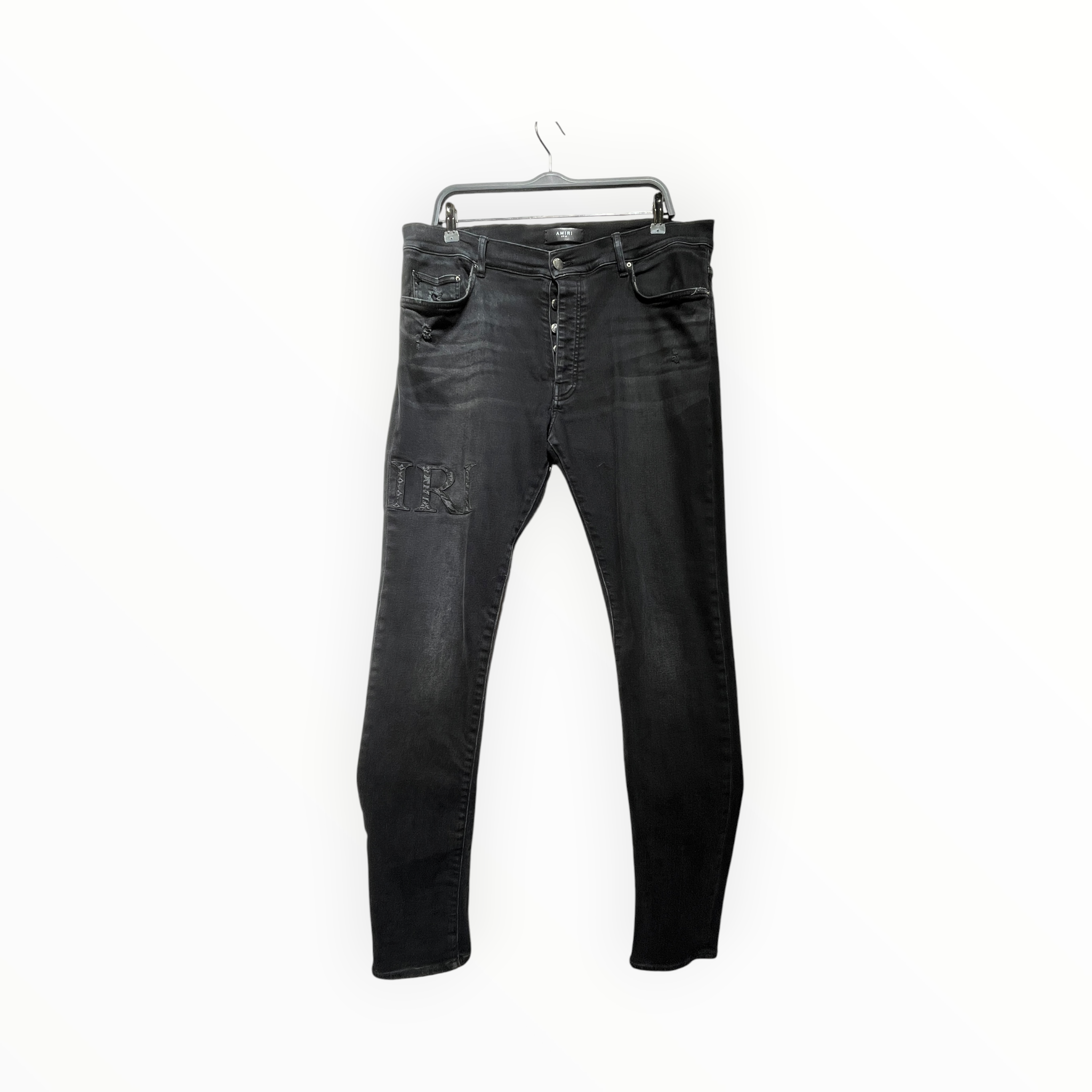 AMIRI/Skinny Pants/38/Denim/BLK/logo view 1