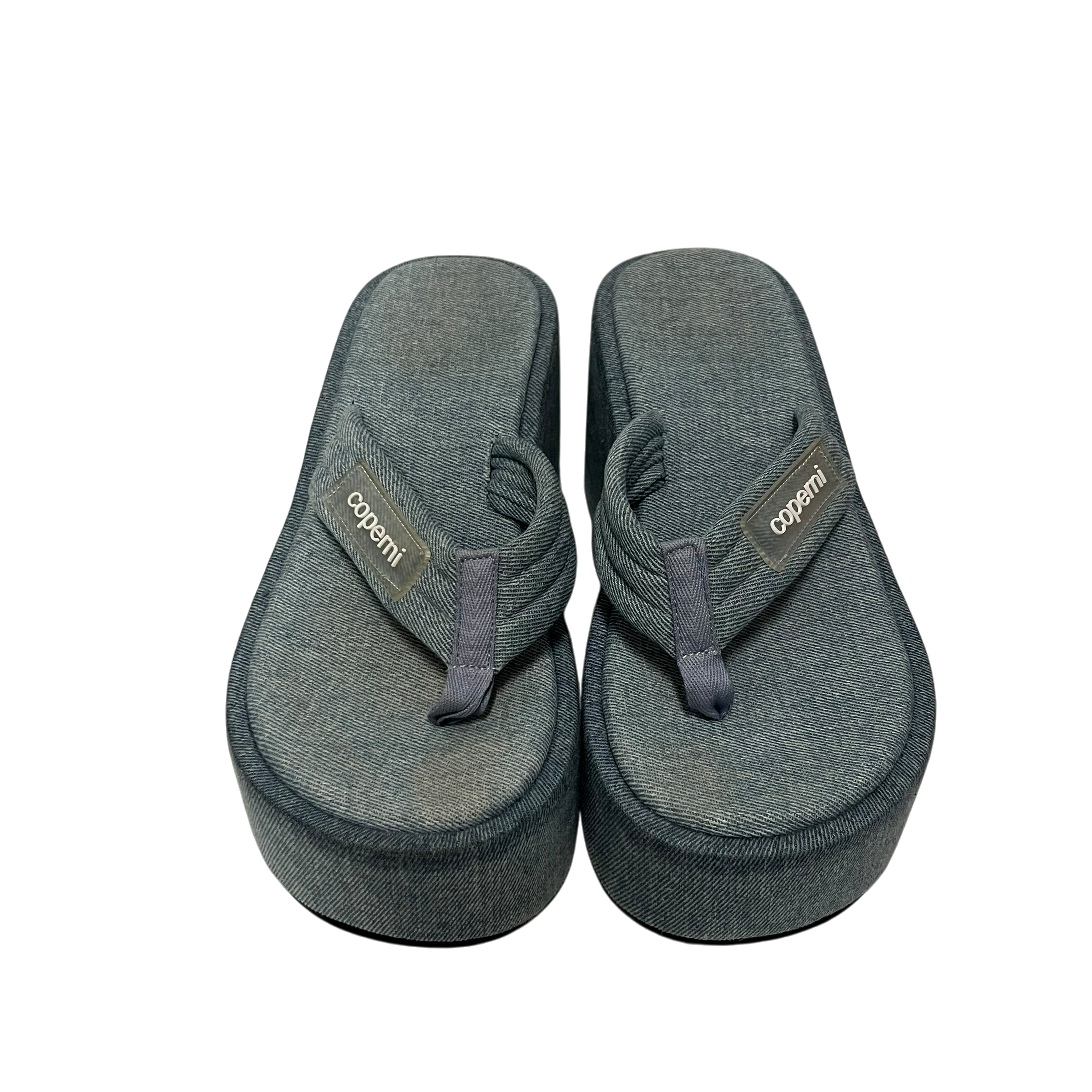 Coperni/Shoes/US 6/Denim/BLU/denim platform view 4
