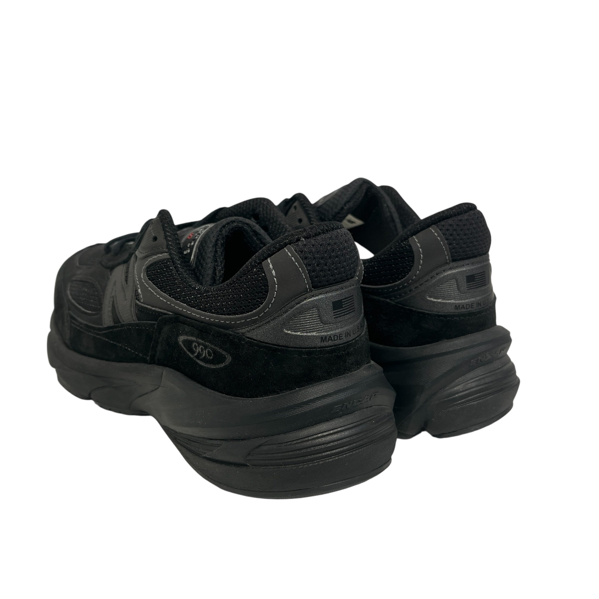 NEW BALANCE/Low-Sneakers/US 10/Cotton/BLK/ view 2