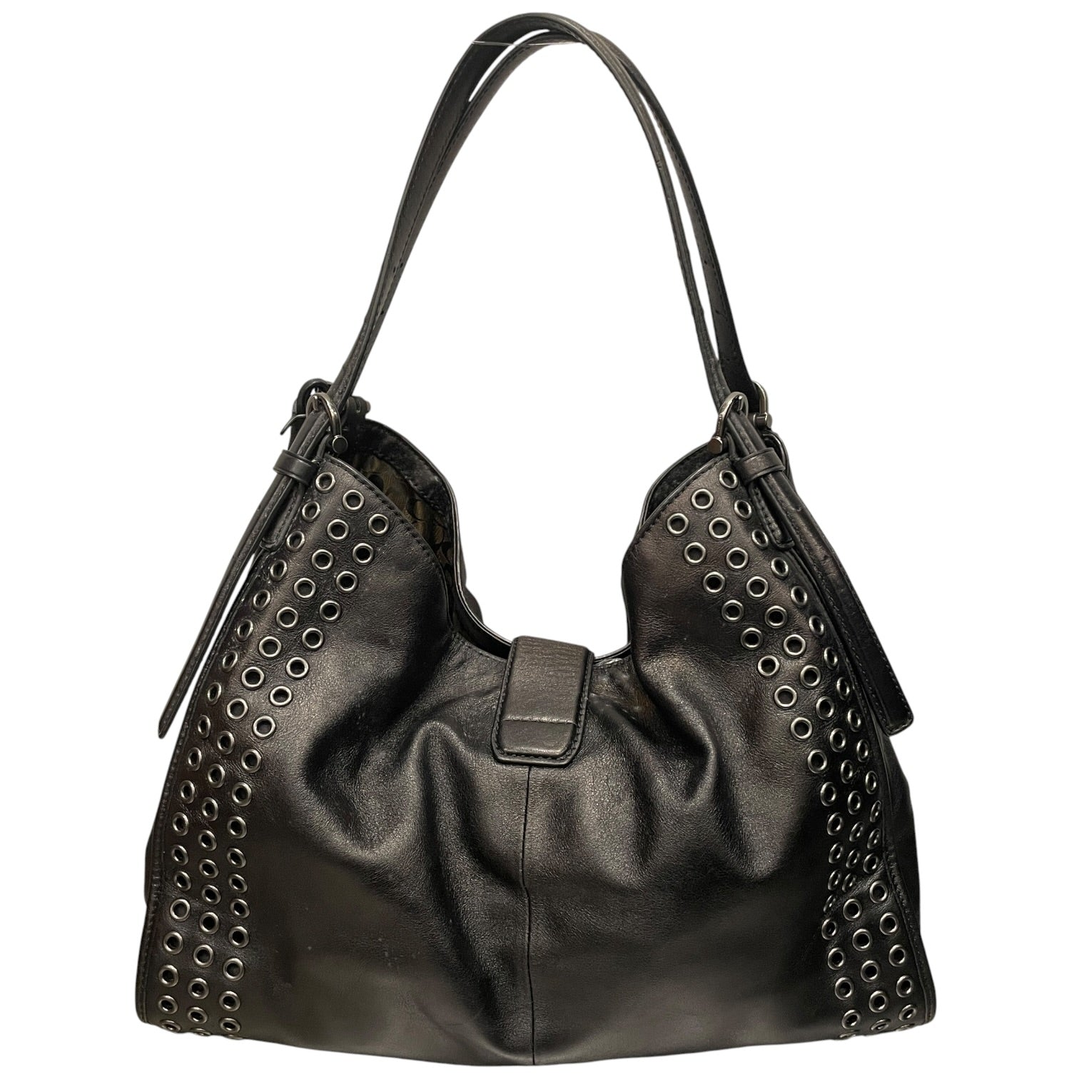 COACH/Bag/Leather/BLK/MADISON CARLYLE/GROMMETS view 2