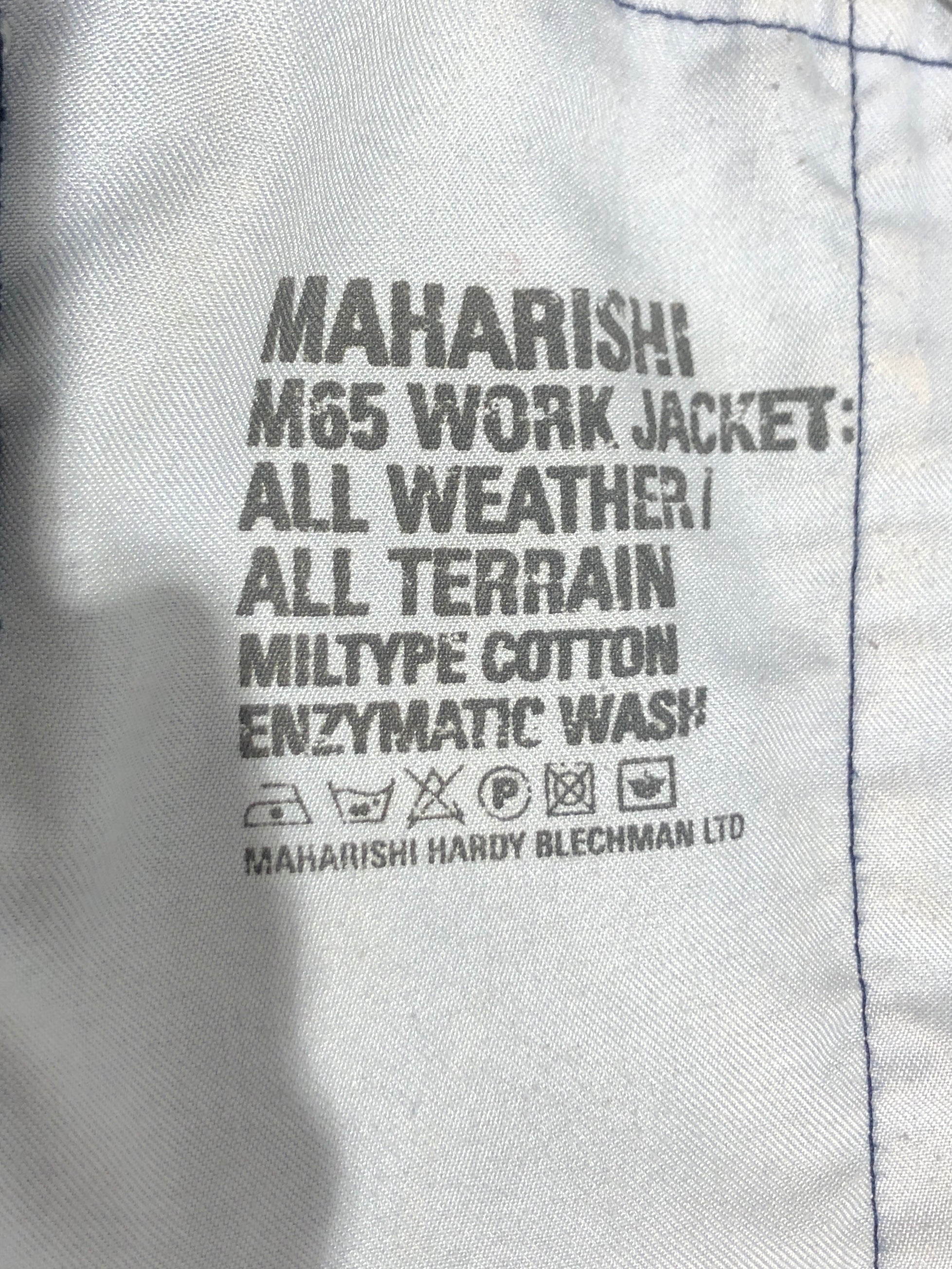 MAHARISHI/Jacket/M/NVY/desert jacket view 3