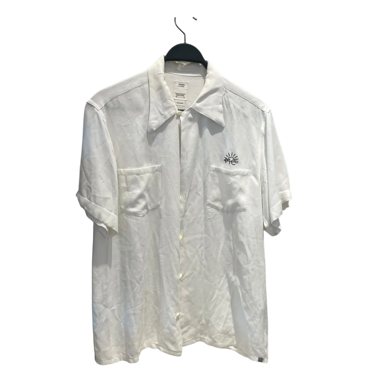 visvim/Shirt/4/Cotton/WHT/irving peerless logo view 1