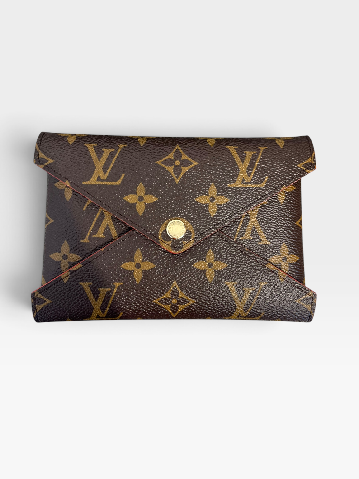 LOUIS VUITTON/Pouch/Monogram/Leather/BRW/kirgami pochette M view 1