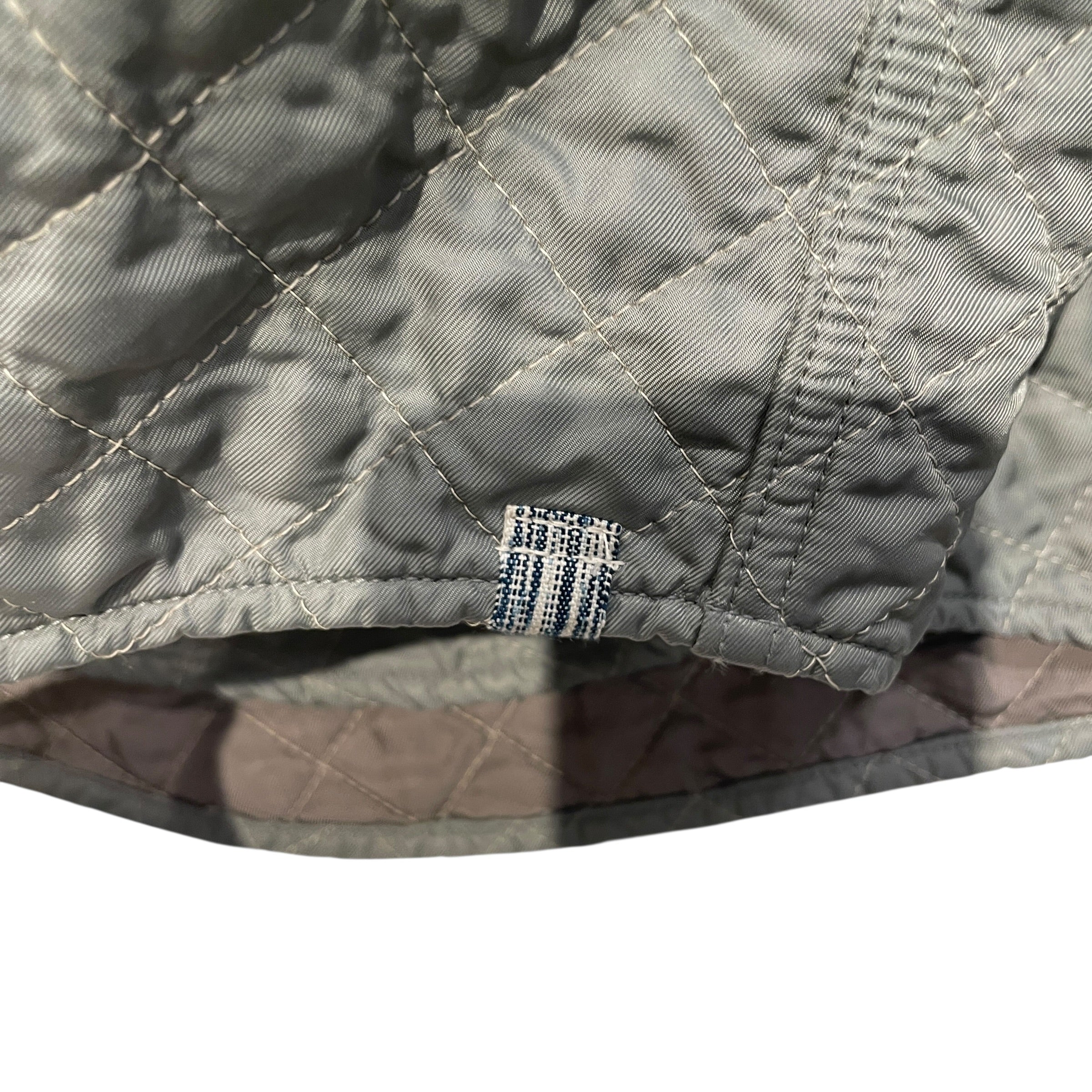 visvim/LS Shirt/5/Nylon/GRY/QUILTED GREEN/GRY FLANNEL SHRT view 5