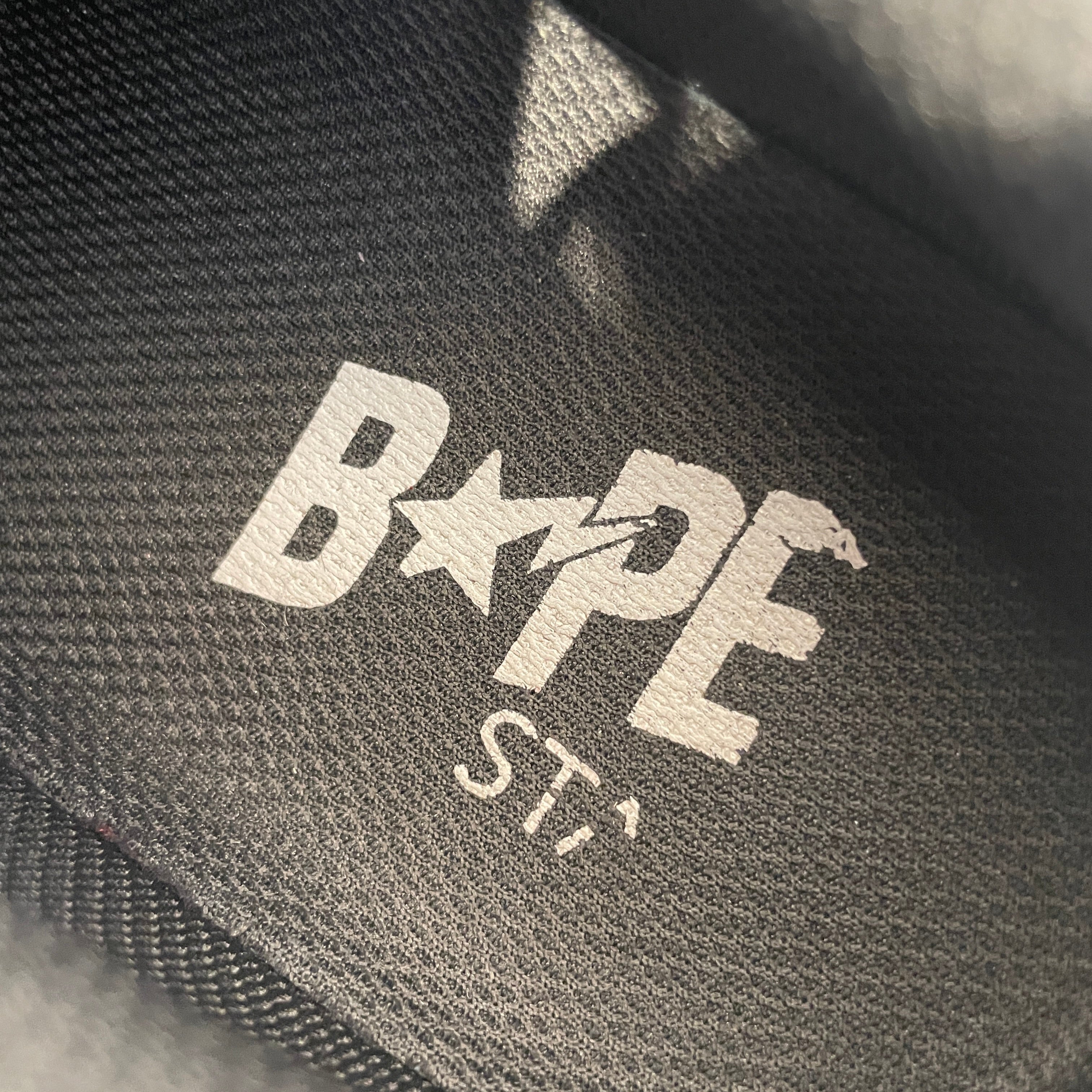 BAPE STA!/Low-Sneakers/US 8/Leather/WHT/ view 4