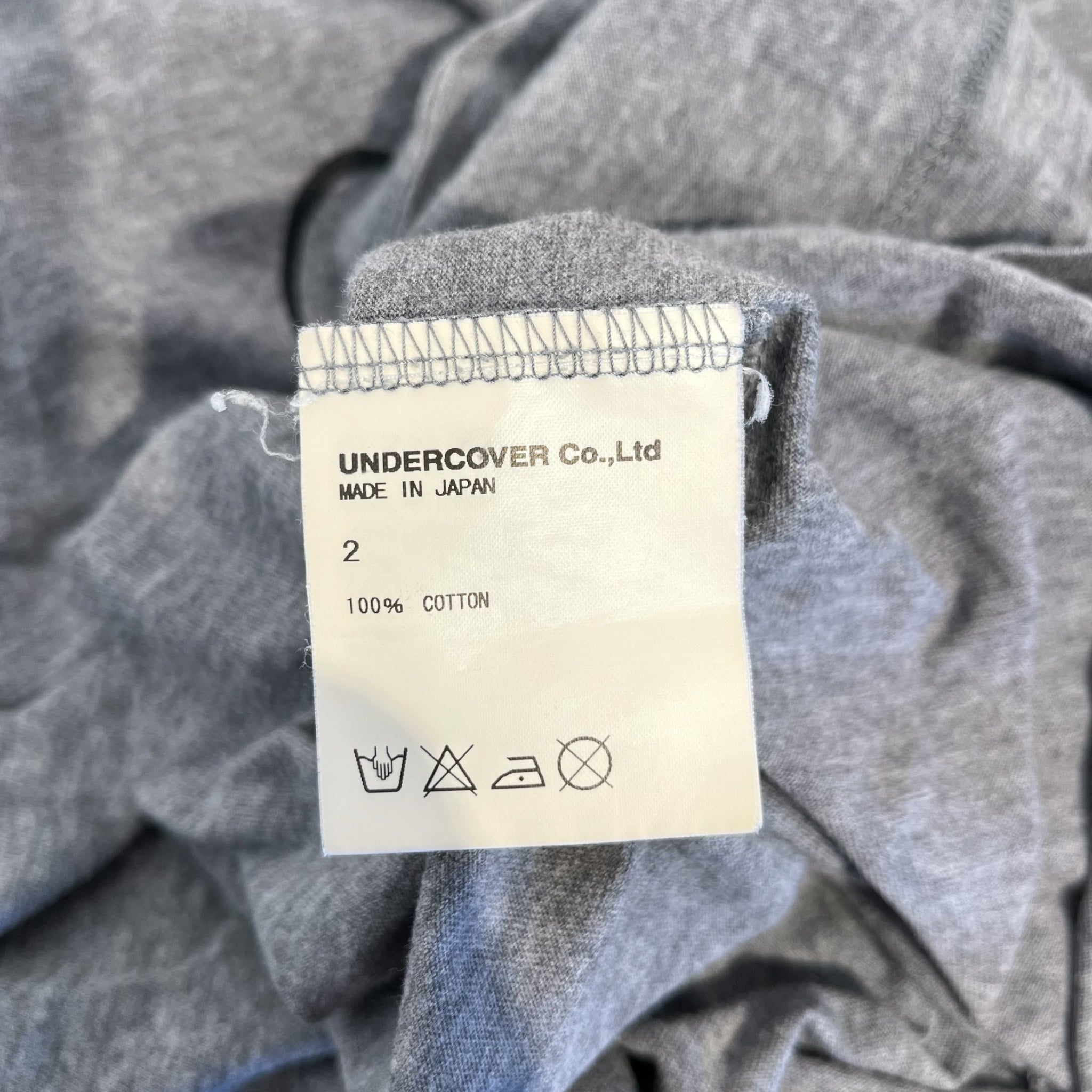 UNDERCOVER/T-Shirt/2/Cotton/GRY/FOXGIRL GRAPHIC TEE view 3