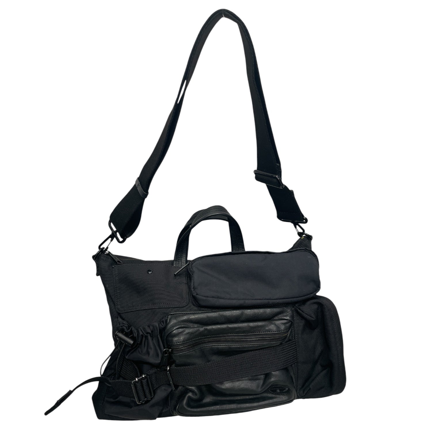 DIESEL/Bag/Polyester/BLK/TOTE/BOTTLE HOLDER view 1