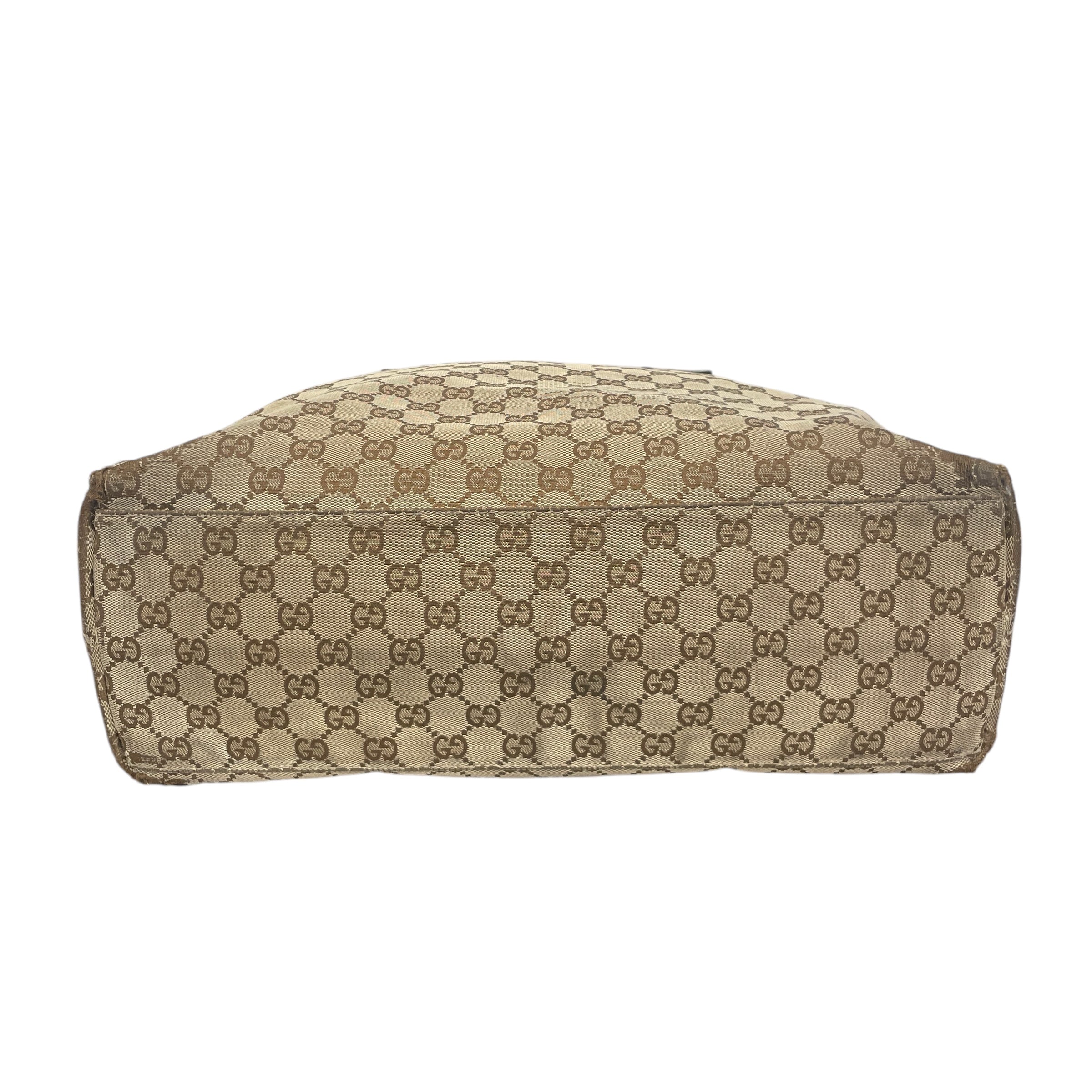 GUCCI/Hand Bag/Monogram/Cotton/BEG/HANDBAG view 4