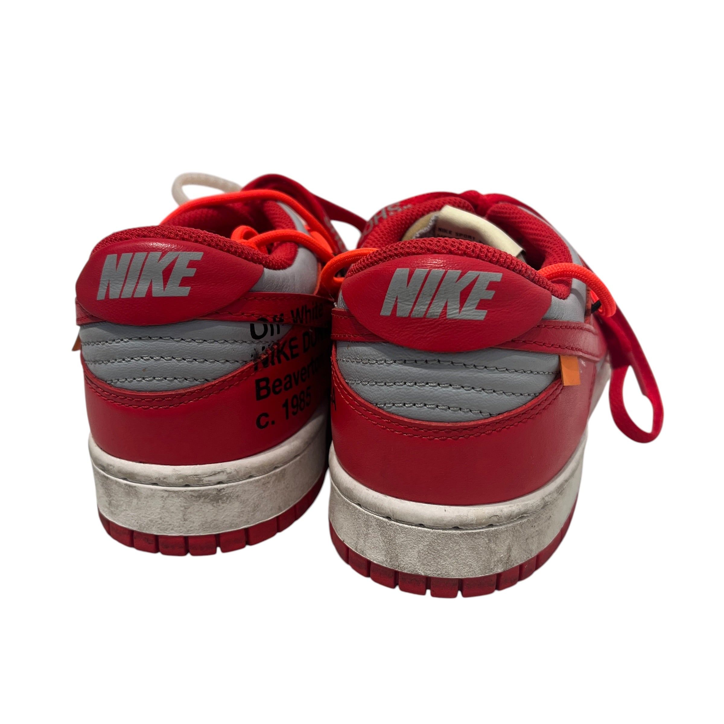 NIKE/OFF-WHITE/Low-Sneakers/US 6/RED/DUNK LOW "UNIVERSITY RED" view 11