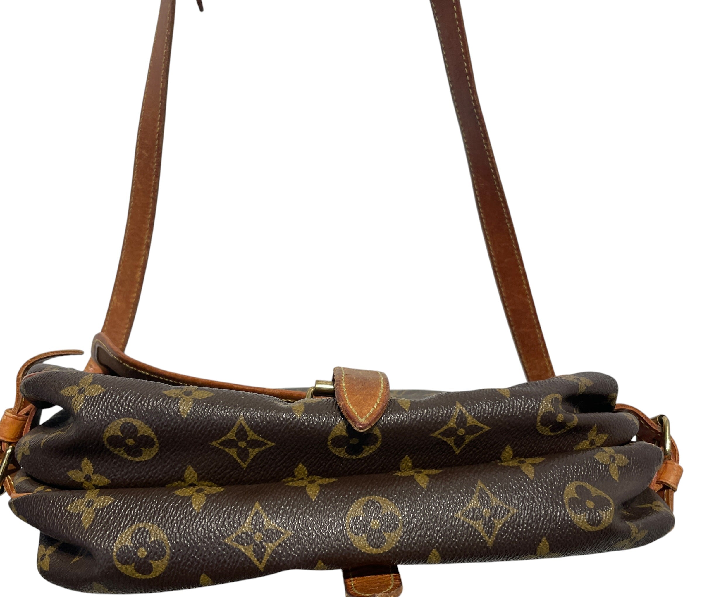 LOUIS VUITTON/Cross Body Bag/Monogram/BRW/lv double saddle mbo948 view 5