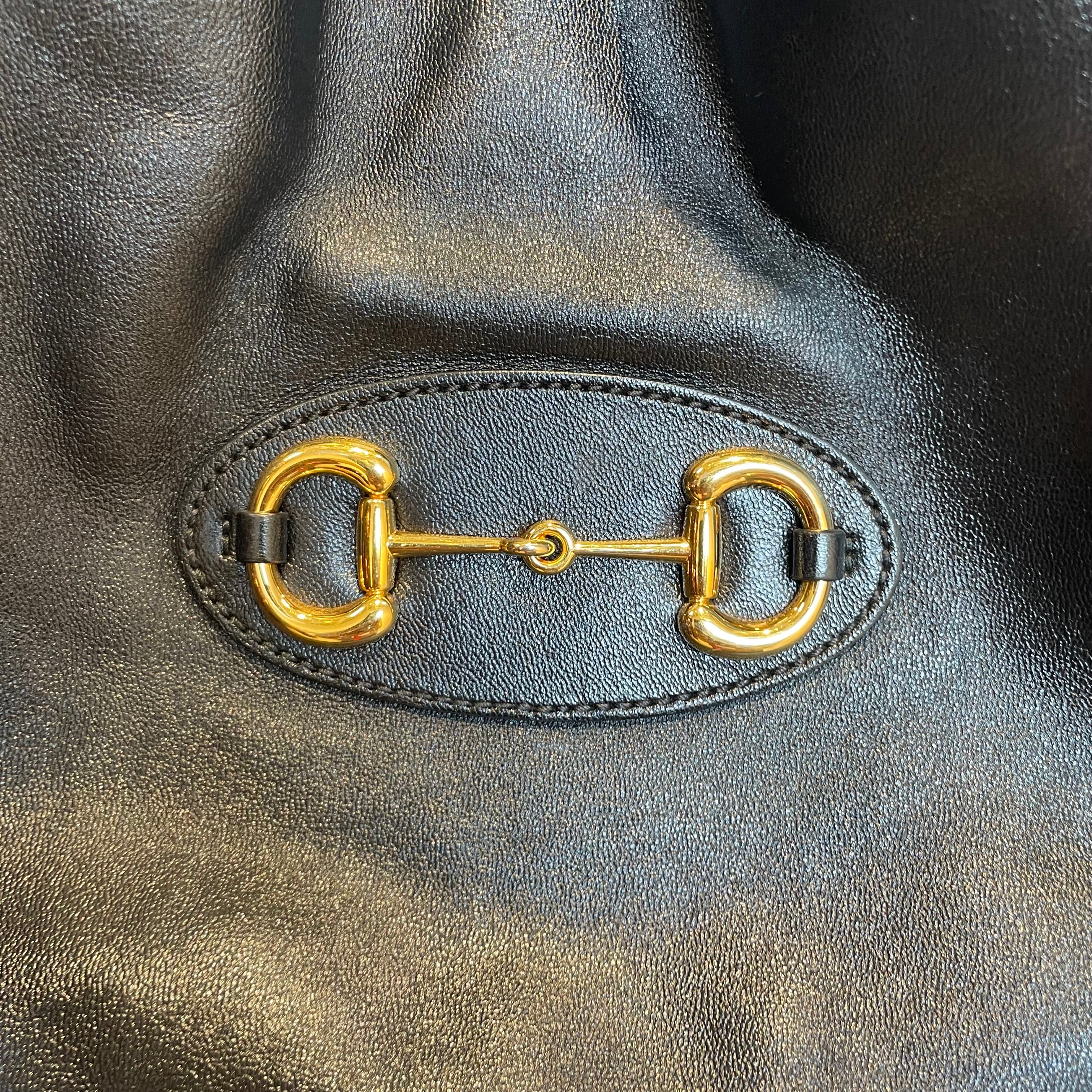 GUCCI/Bag/Leather/BLK/623694 527066/HORSEBIT 1955 view 3