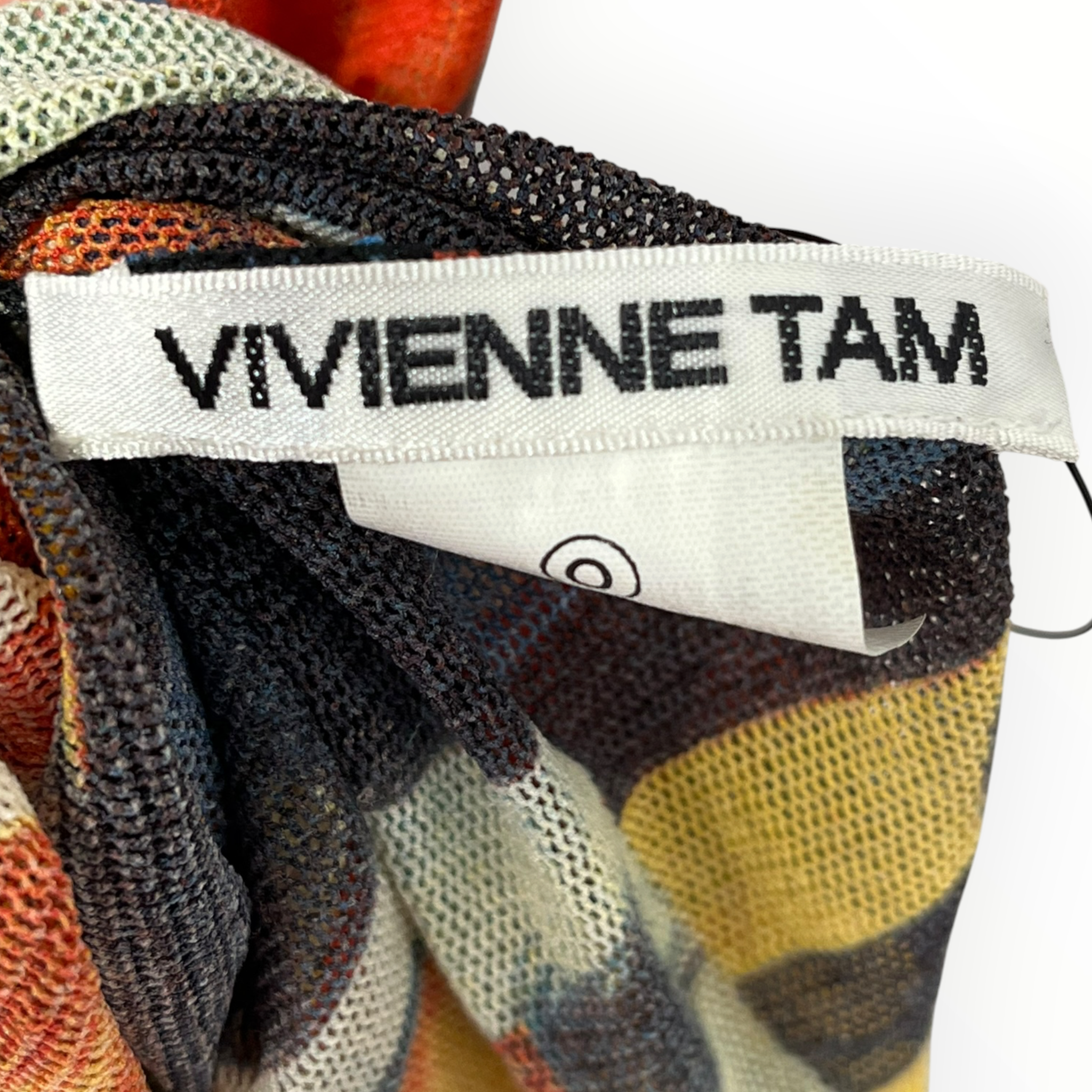 VIVIENNE TAM/Dress/0/All Over Print/Nylon/MLT/Maxi Length/1995 MAO DRESS view 6