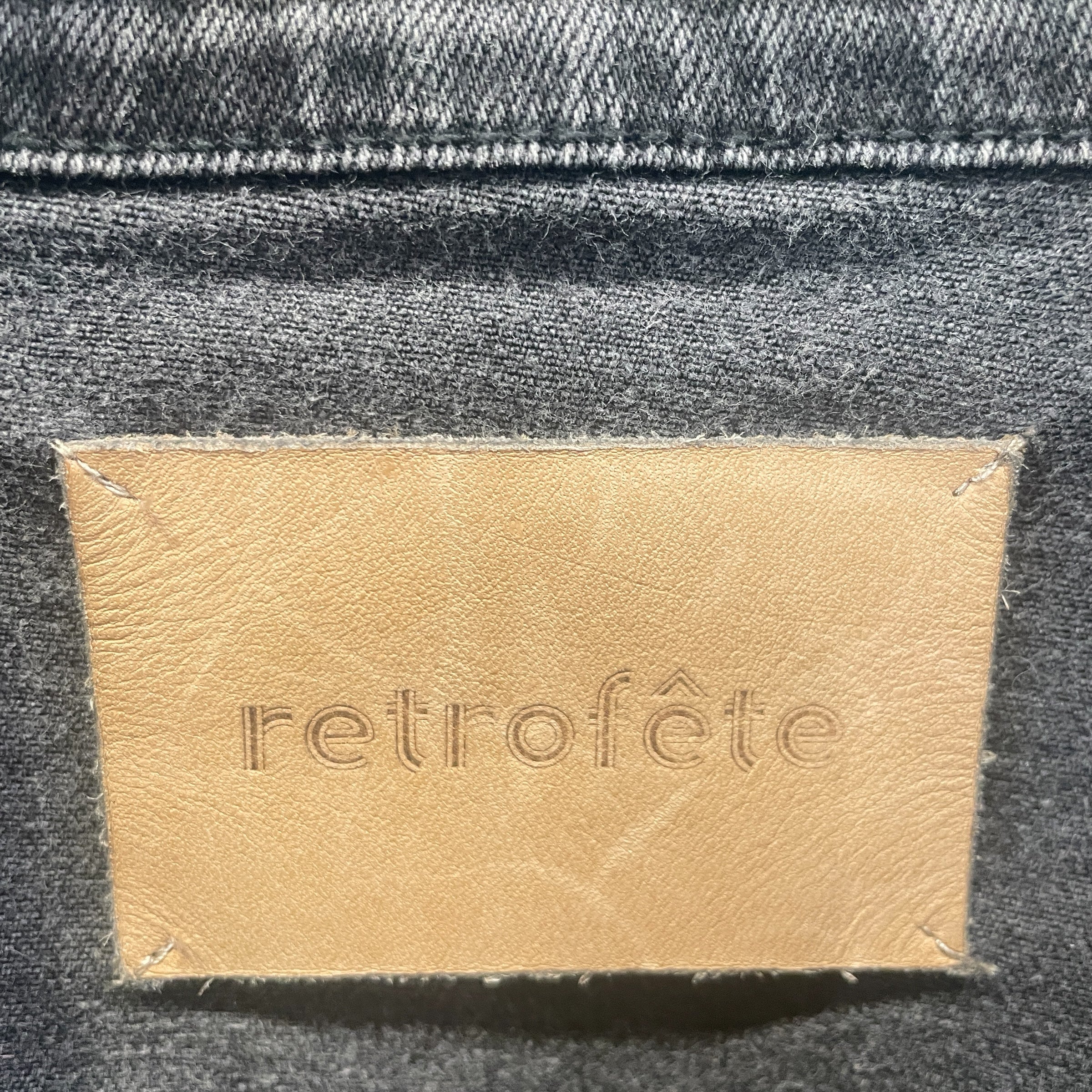 Retrofete/Denim Jkt/M/Denim/BLK/ view 3