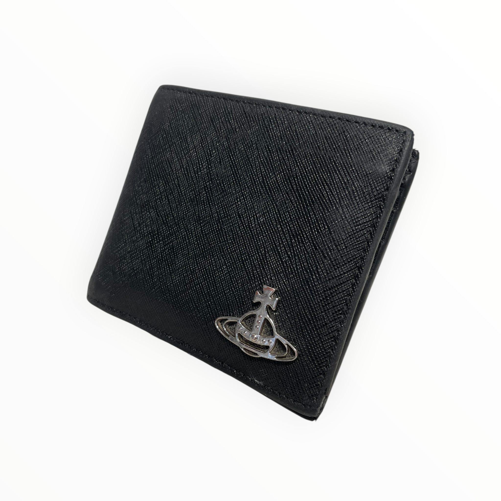 Vivienne Westwood/Wallet/Leather/BLK/M's/ view 1