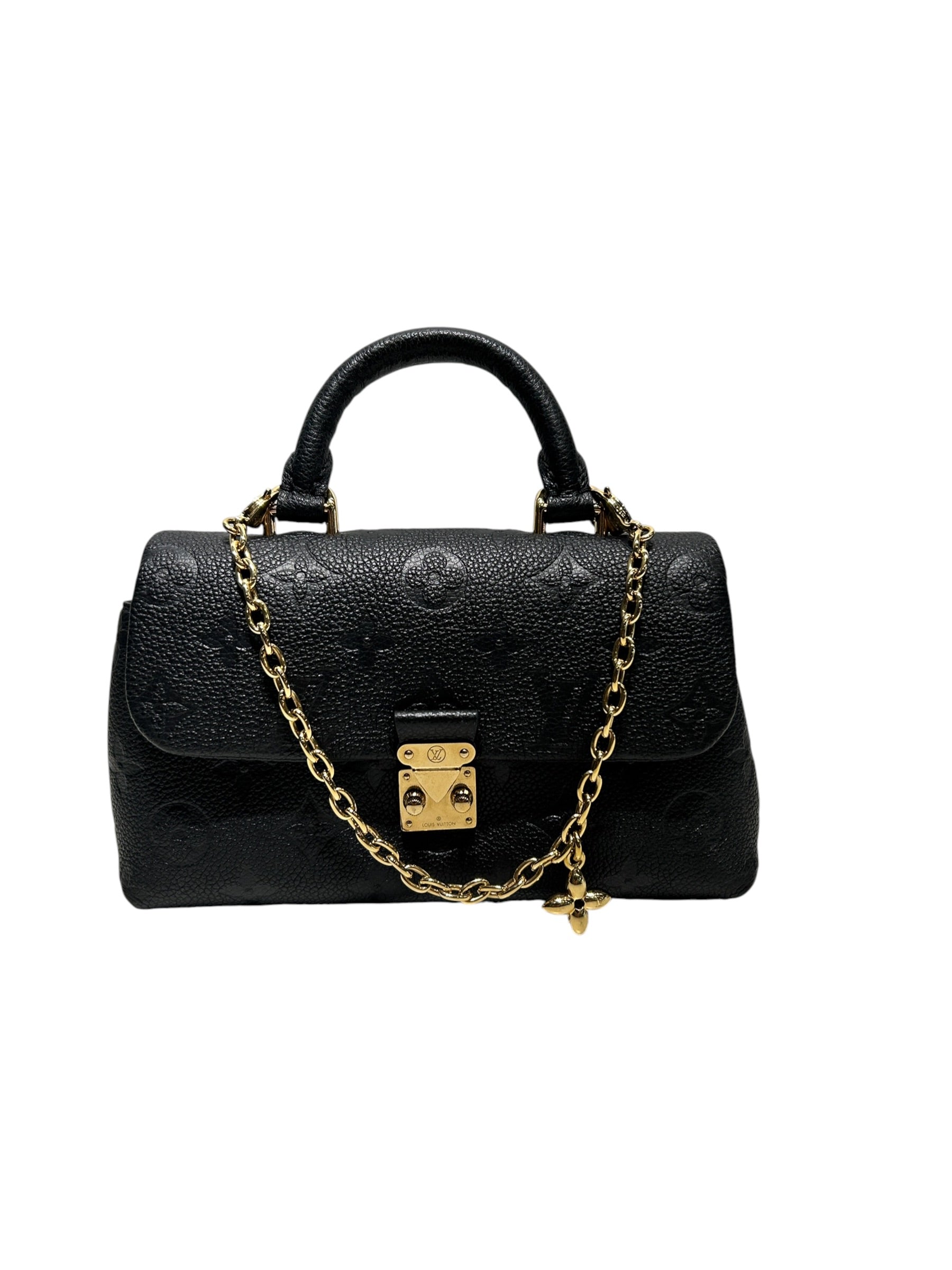 LOUIS VUITTON/Bag/Monogram/Leather/BLK/MADELEINE NANO view 1